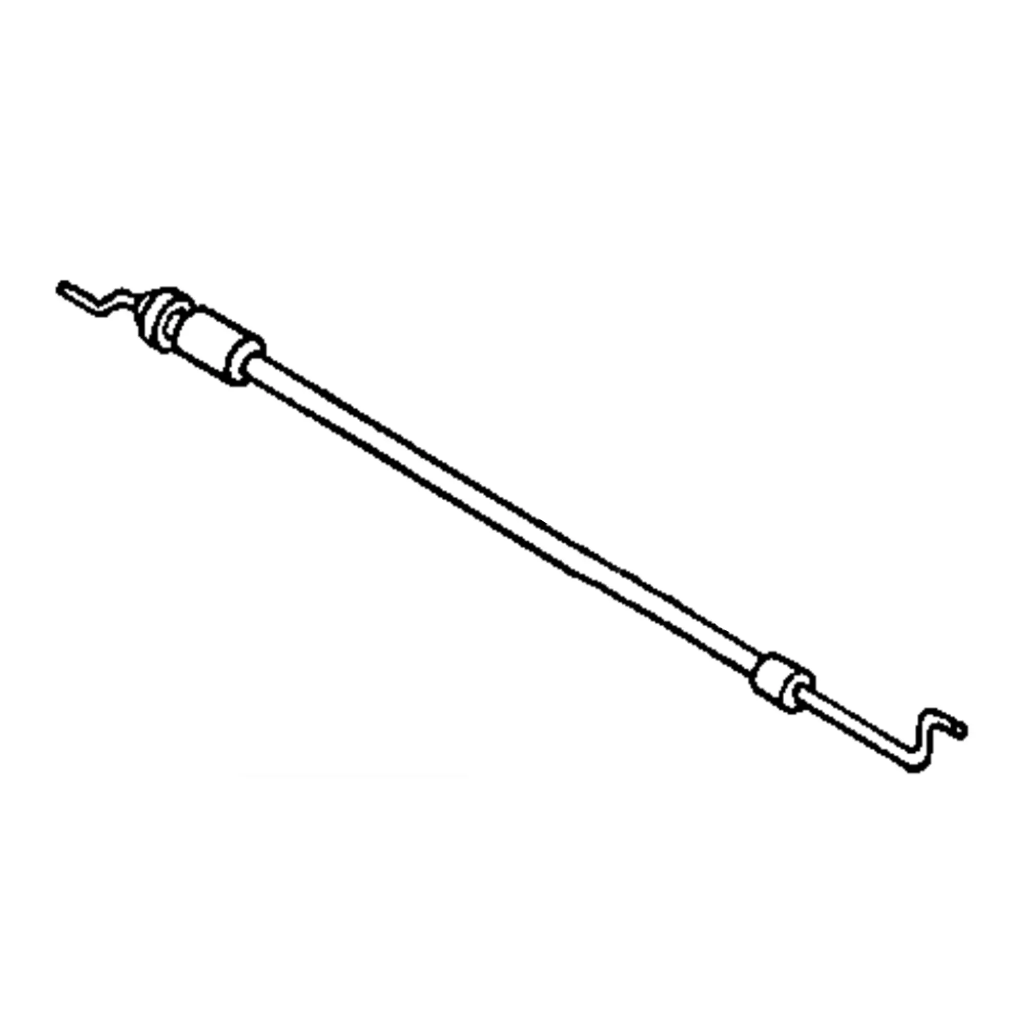 John Deere Throttle Control Push Pull Cable - AM127992