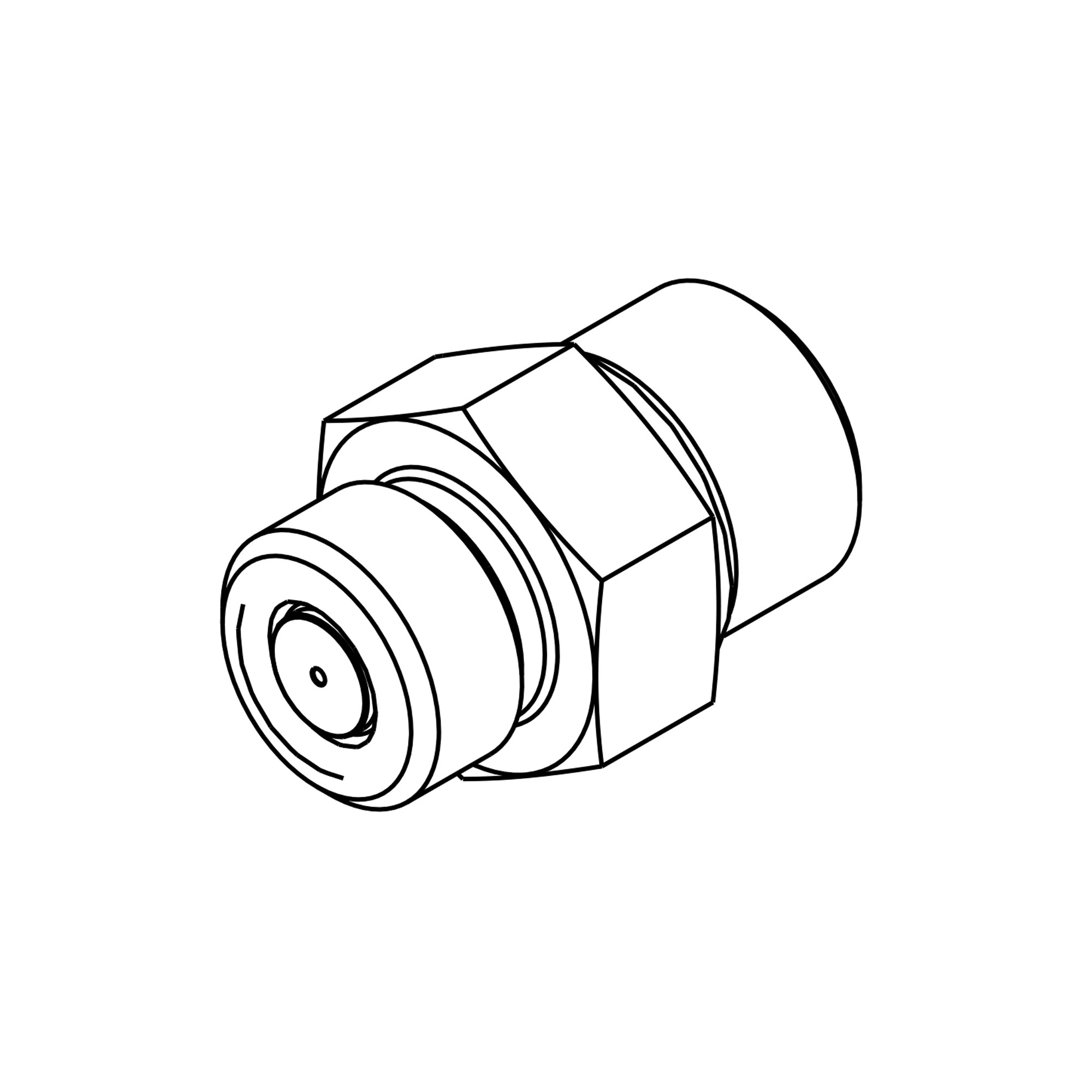John Deere Adapter Fitting - AH208827