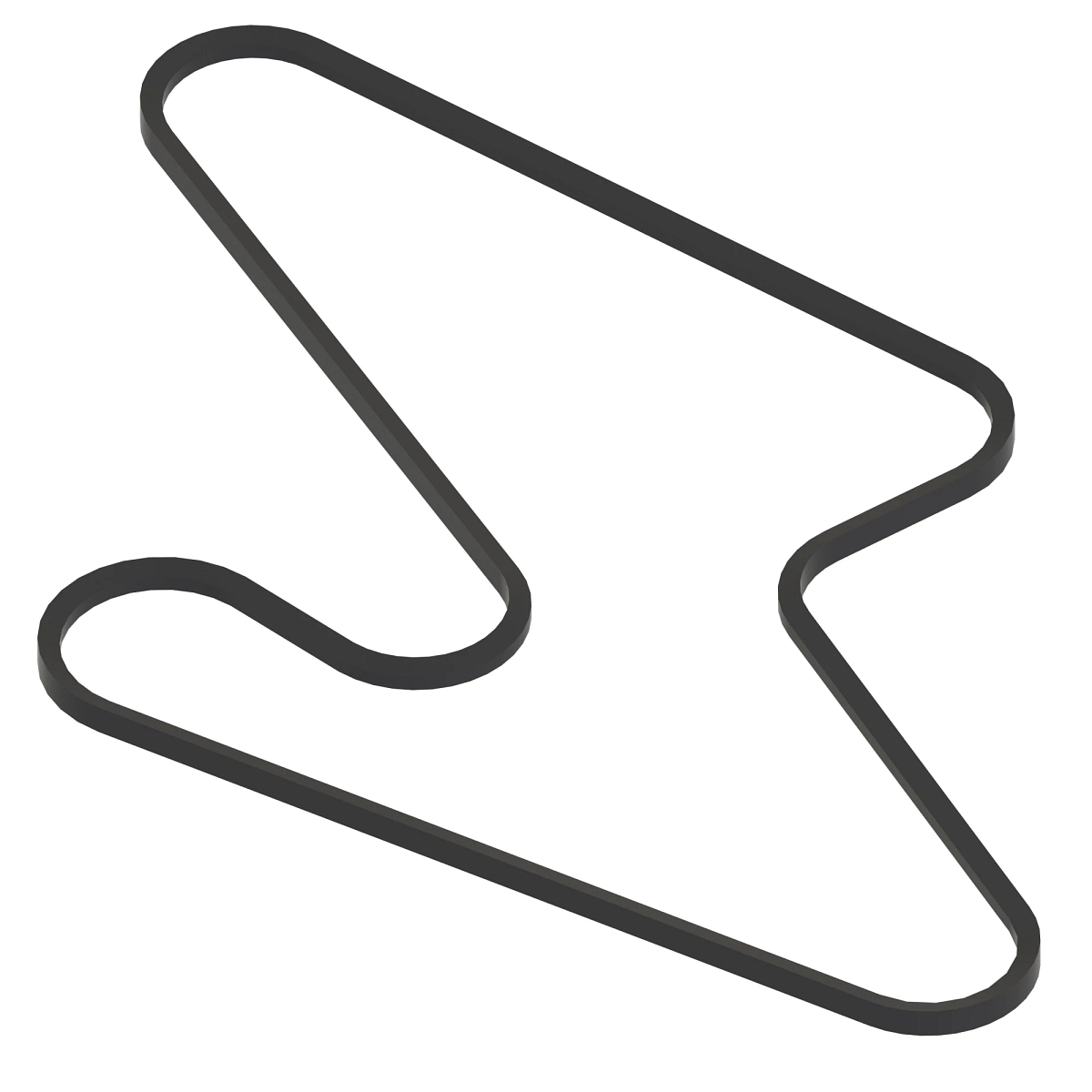 John Deere Mower Deck V-Belt, Effective Length 2629 mm (103.5 inch) - UC39235