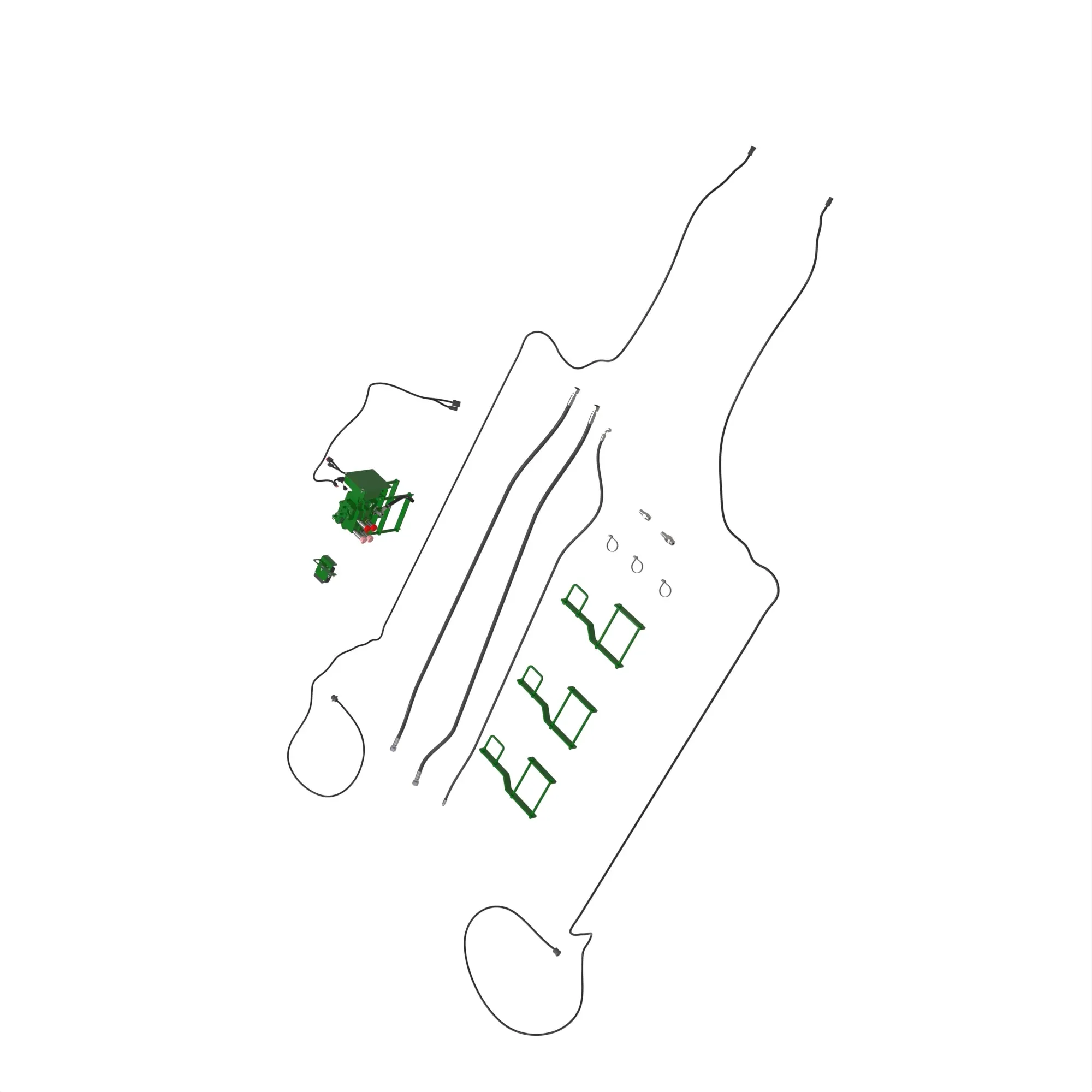 HOSE KIT, TRUSET 2 SECTION ADDITION