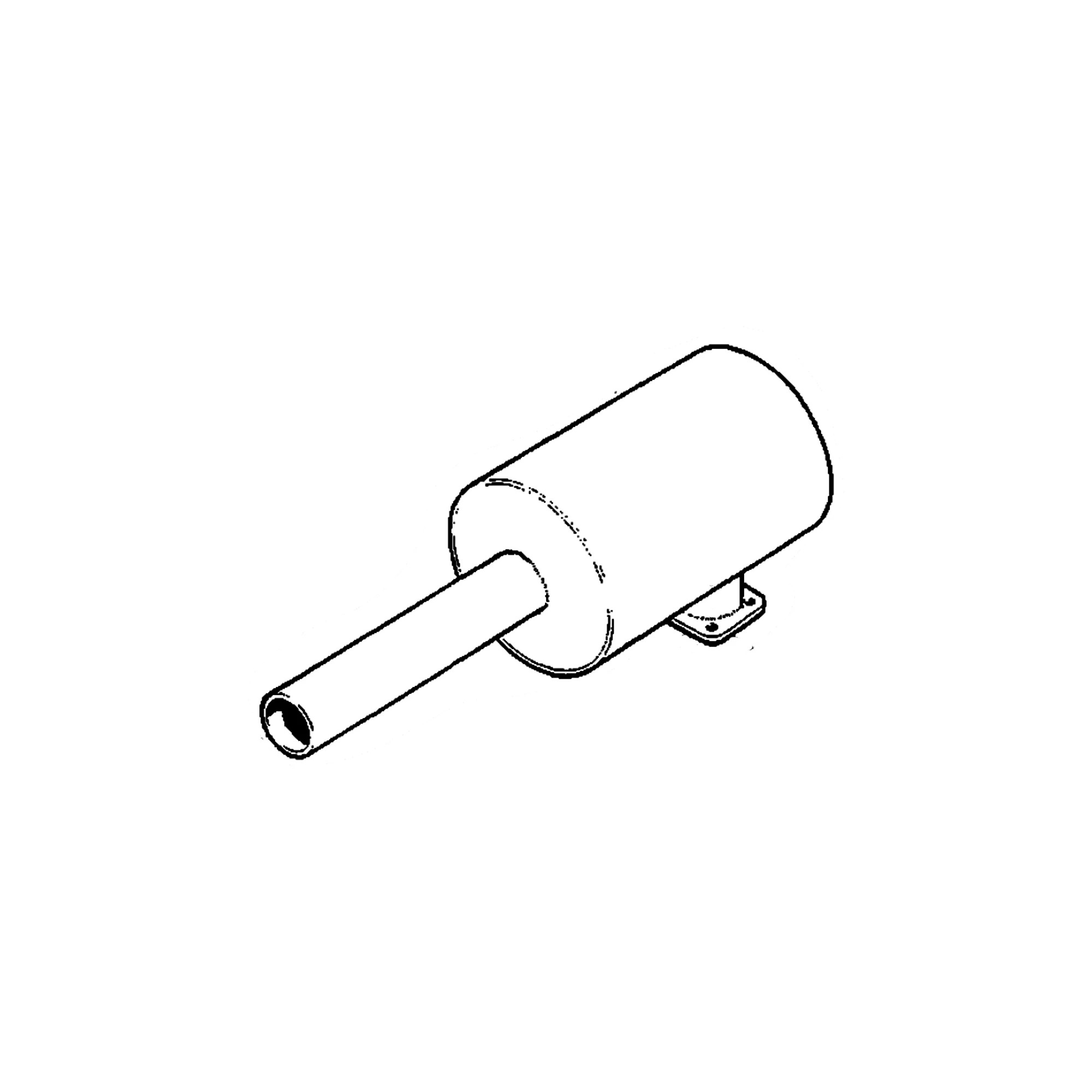 John Deere Muffler - DQ12949