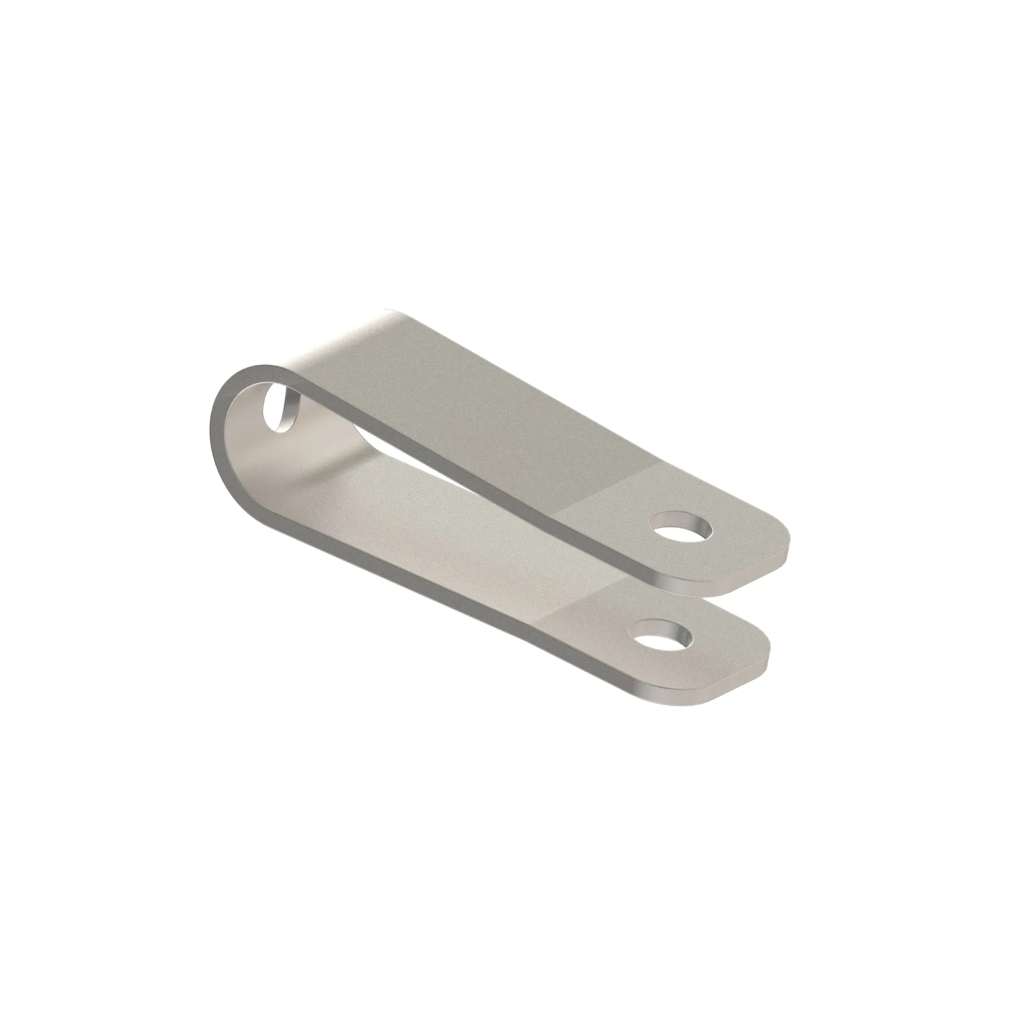 John Deere Flat Stock U-Bend Round Hole Clevis - KK35286