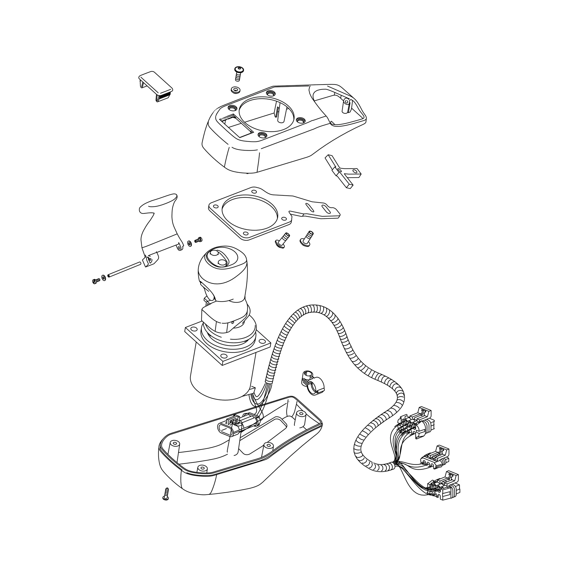 John Deere CommandARM™ Multifunctional Lever Actuator - AL174410