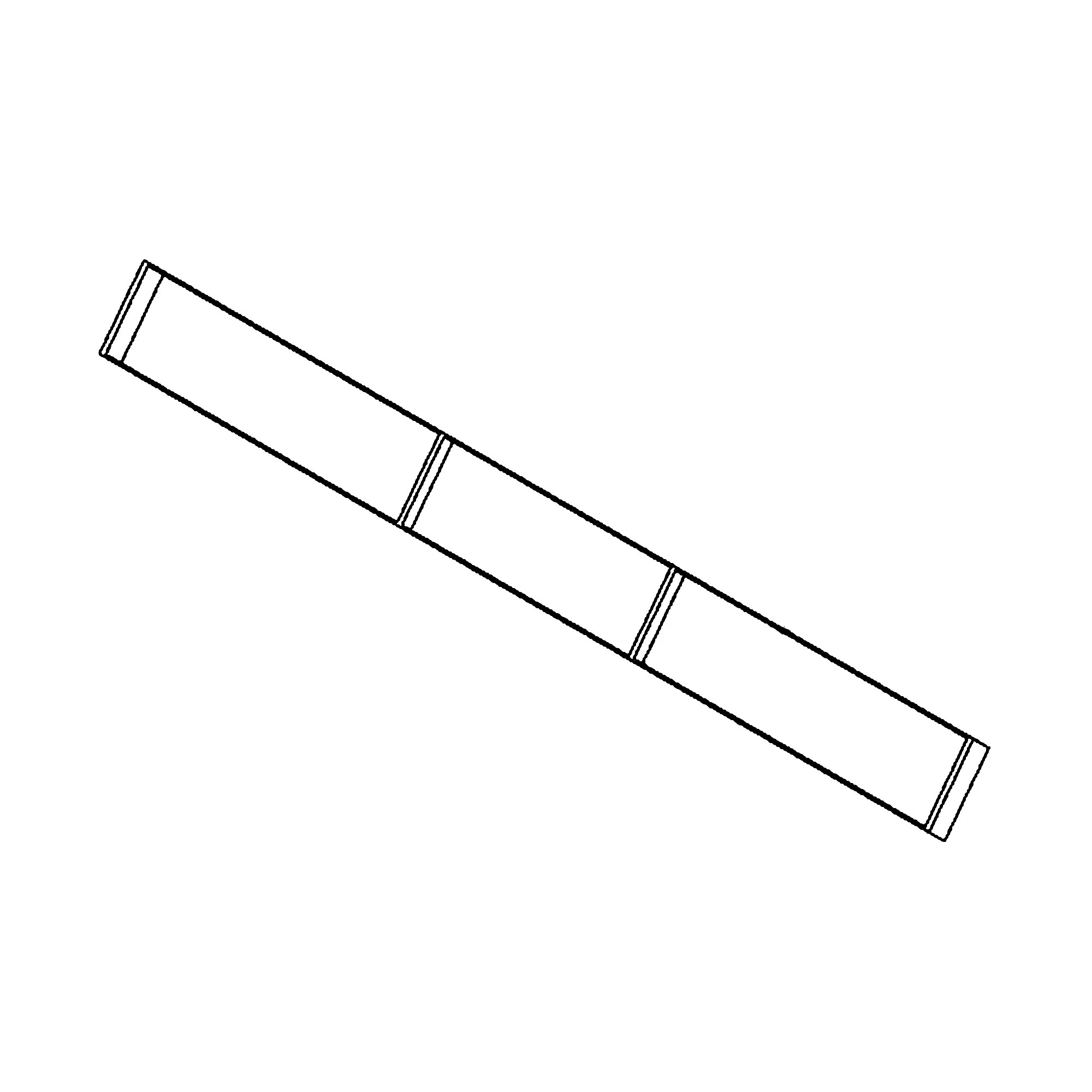 John Deere Snow blade Extension - T250748