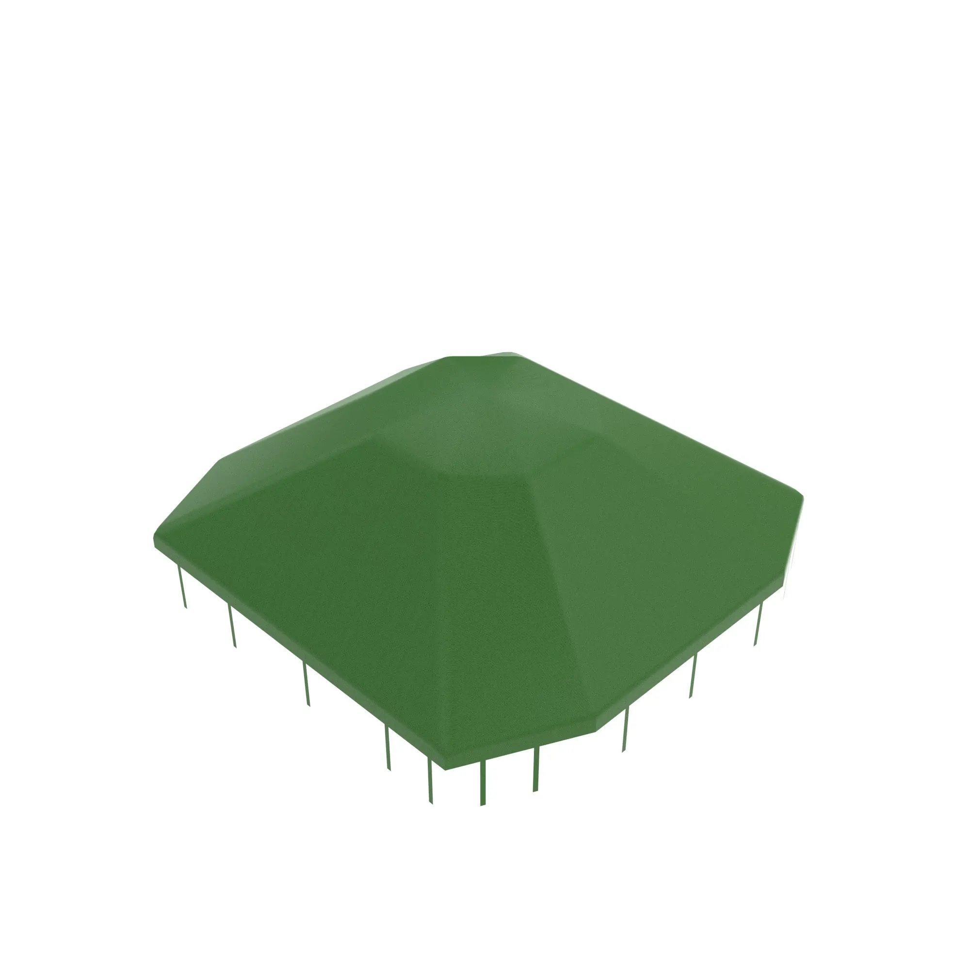 John Deere Grain Tank Cover - DQ49207