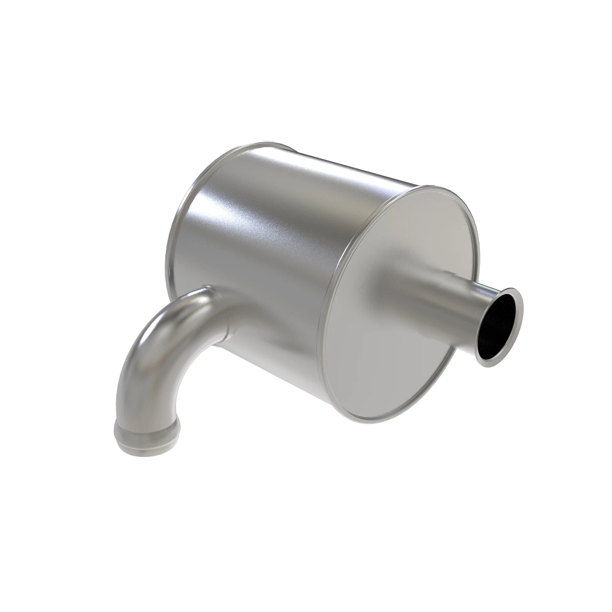 Muffler Turbo and Nat Asp Engine Tu