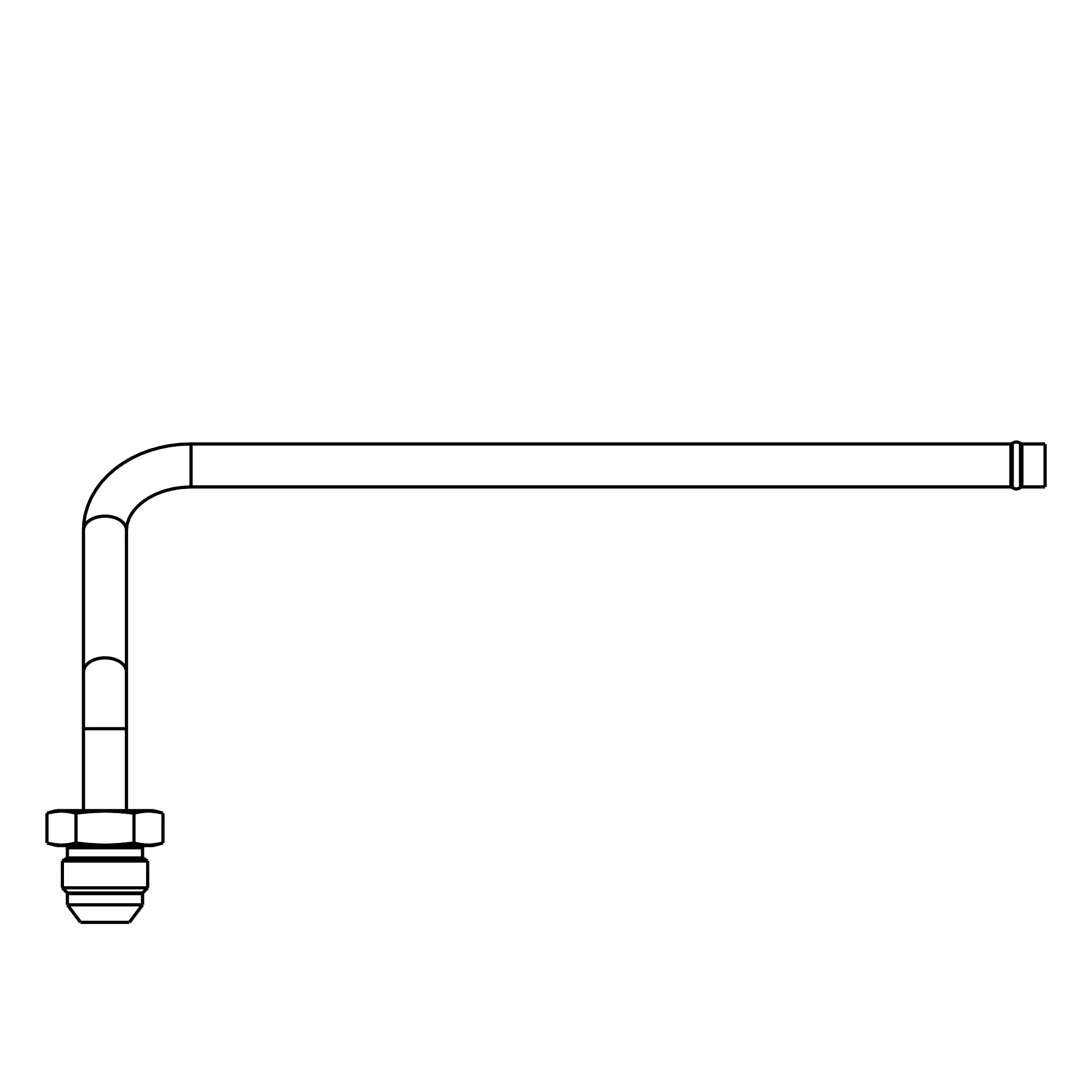 John Deere Pressure Tube Assembly - AT437697