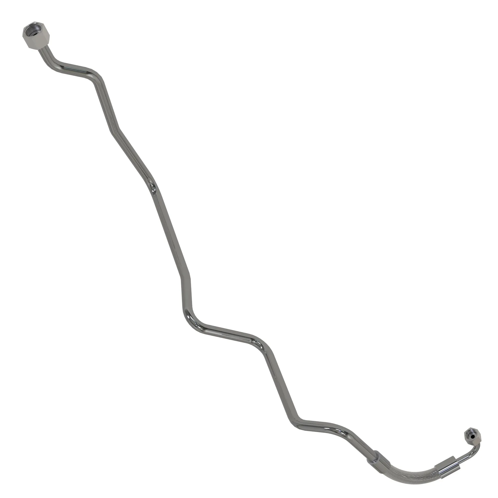 John Deere Turbocharger Oil Supply Line - DZ116544