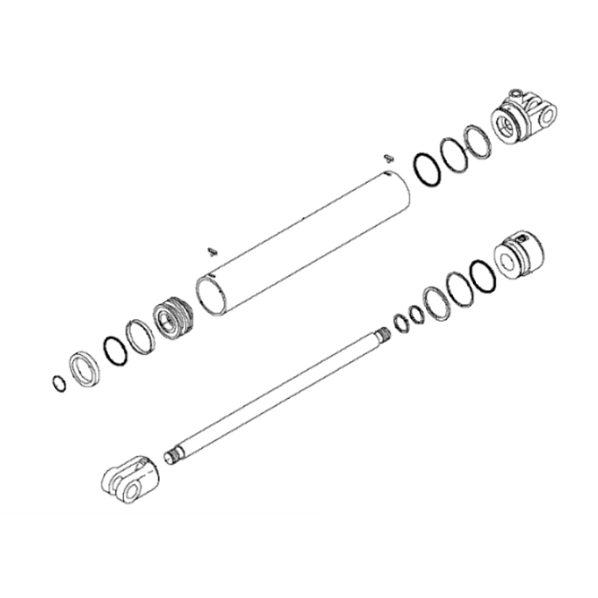 John Deere Hydraulic Cylinder - AN205985