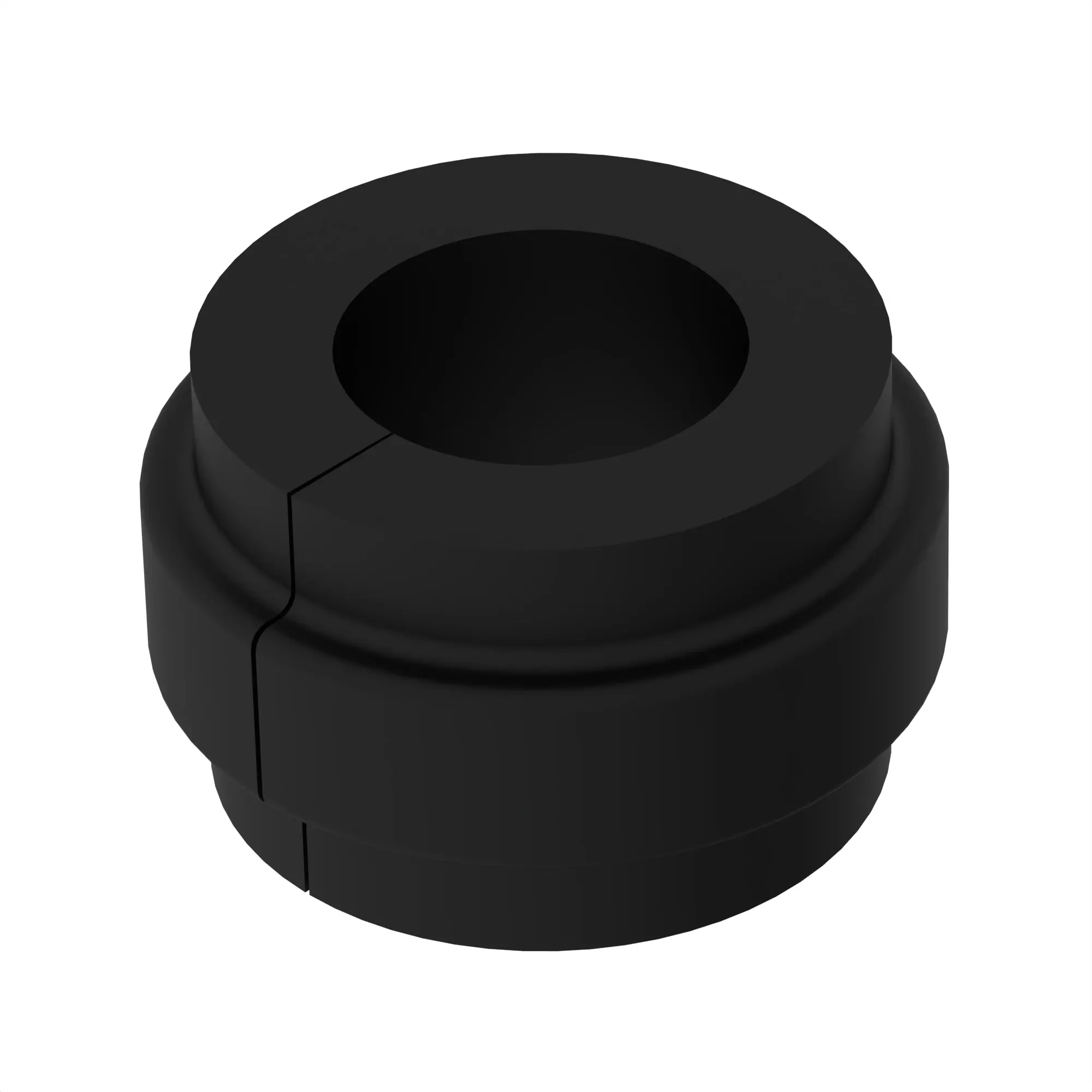 CLAMP, ELASTOMERINSERT  DIA 38