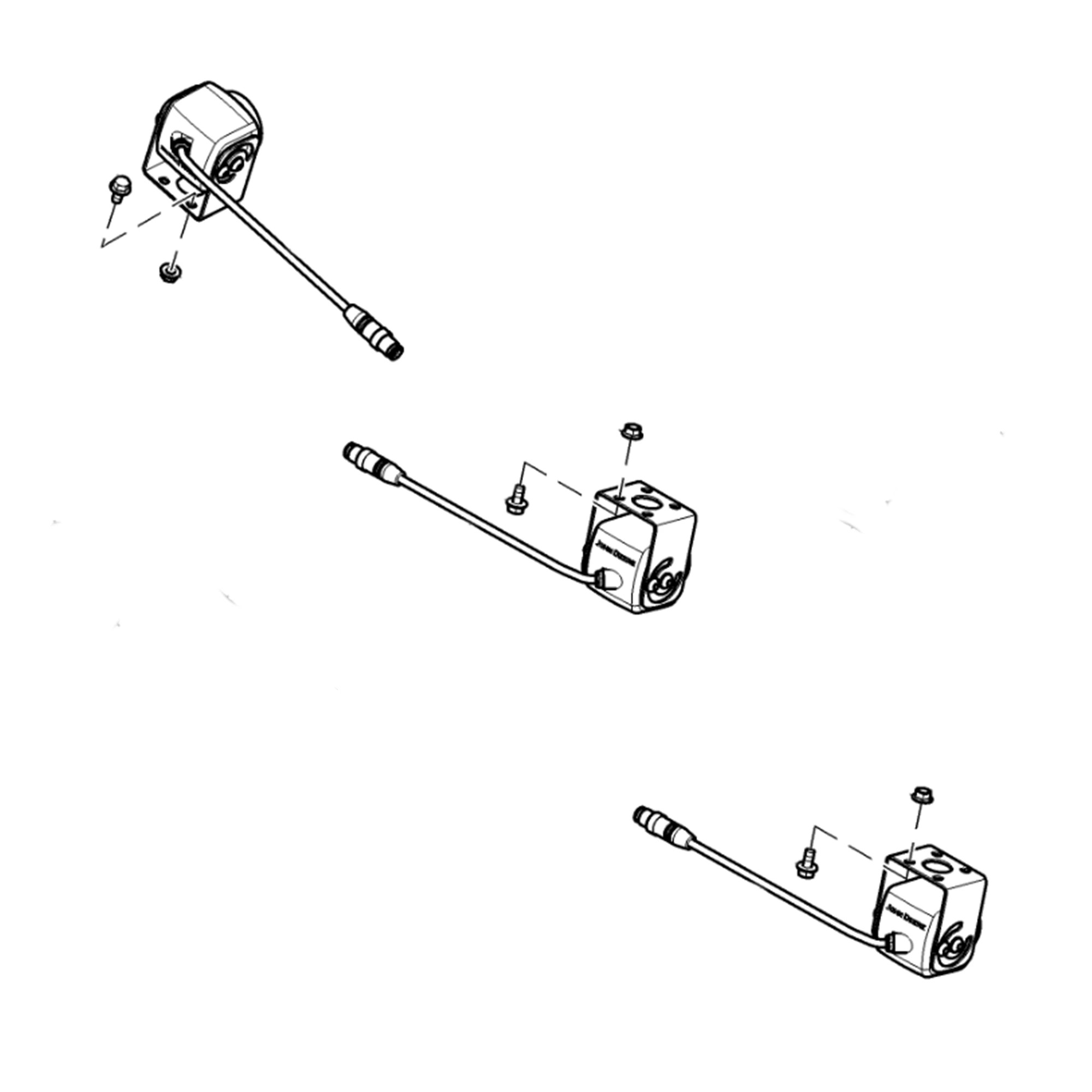 John Deere MoTeC 3-Camera Kit - KXE10433