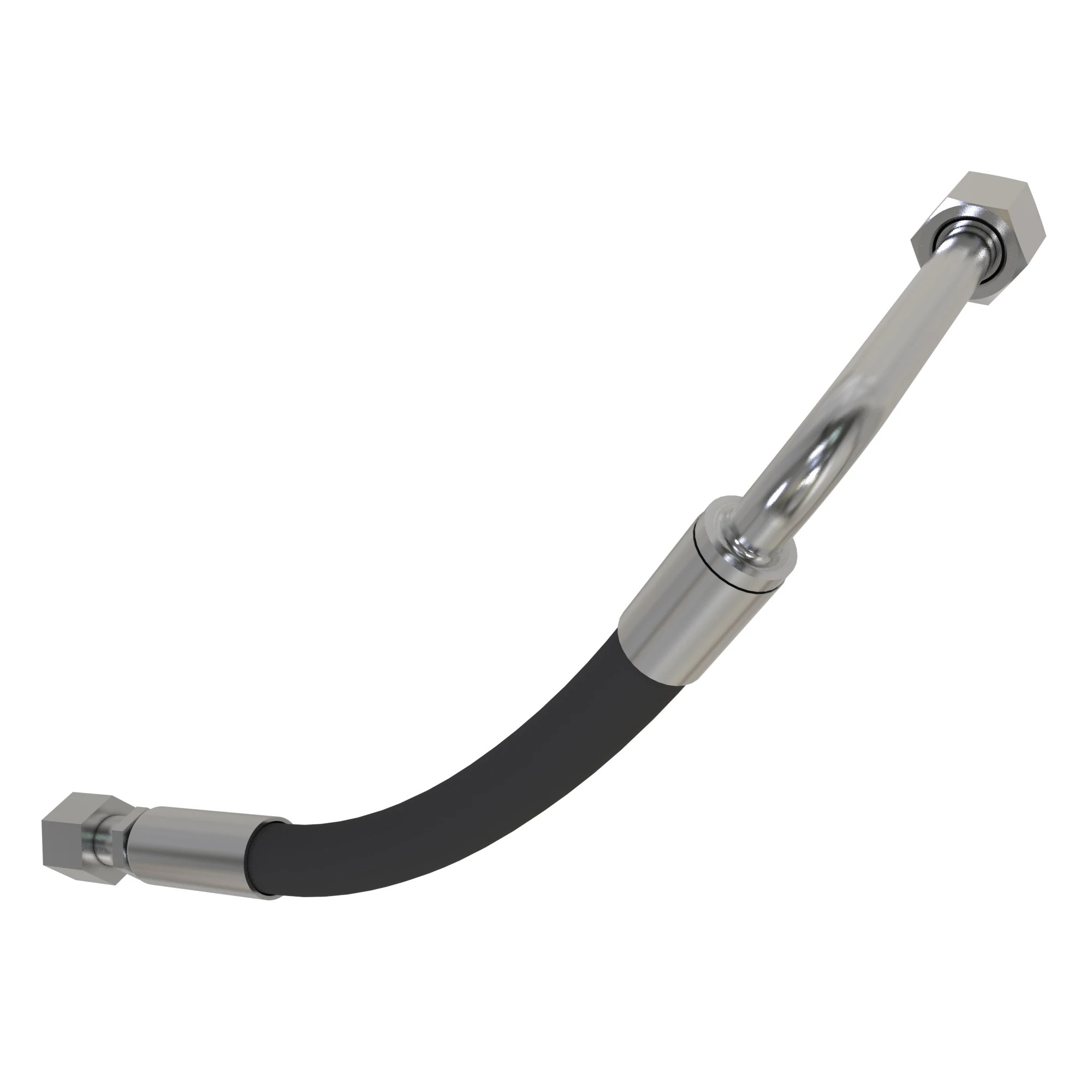 John Deere Pump Case Drain to Reservoir Hydraulic Hose - TA17716