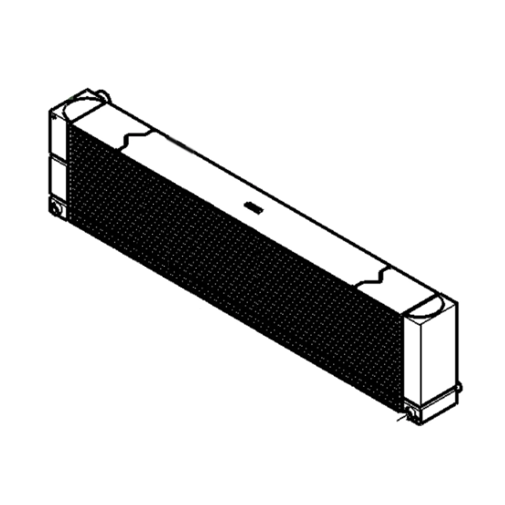 John Deere Oil Cooler Radiator - AXE39731