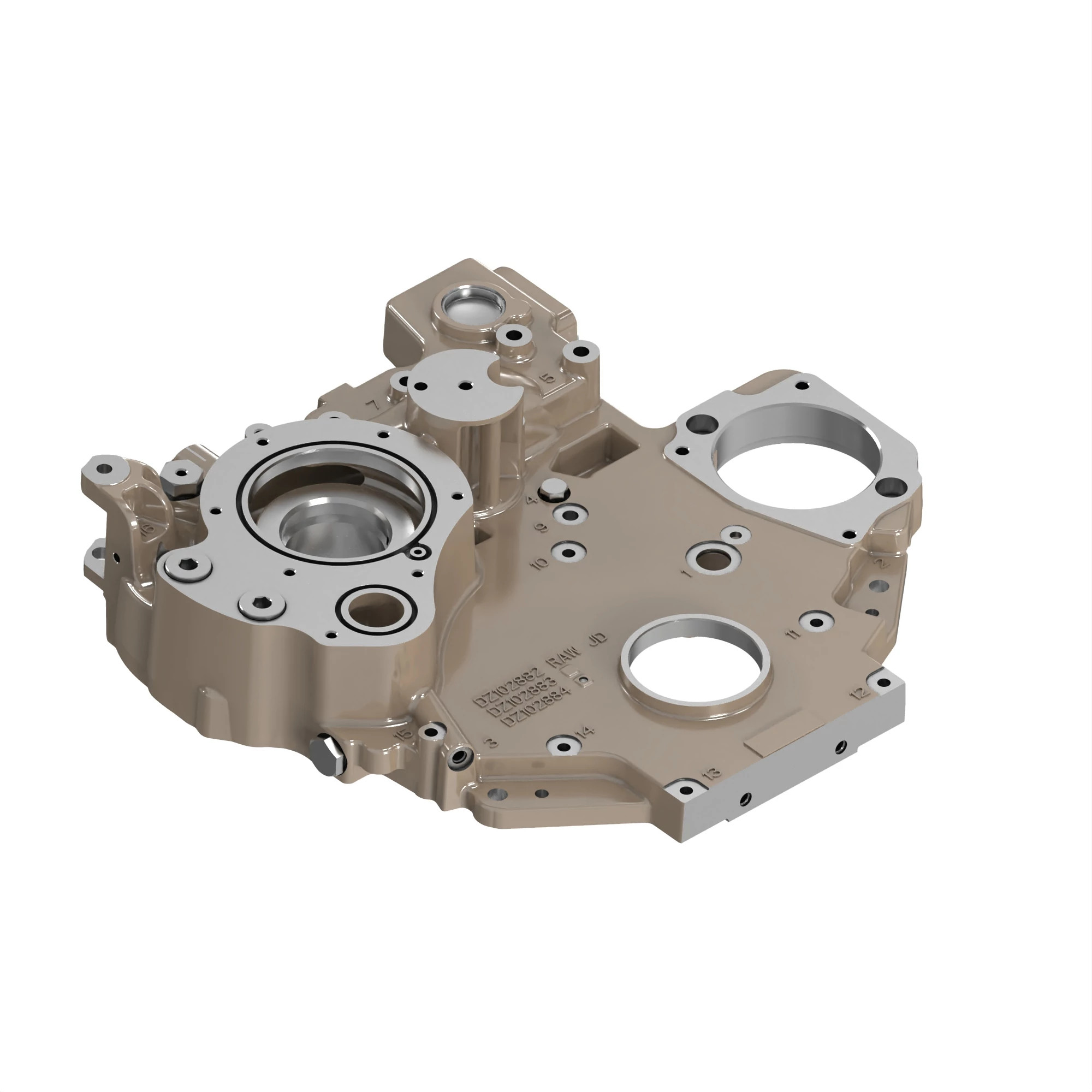 John Deere Timing Gear Cover  - DZ102888