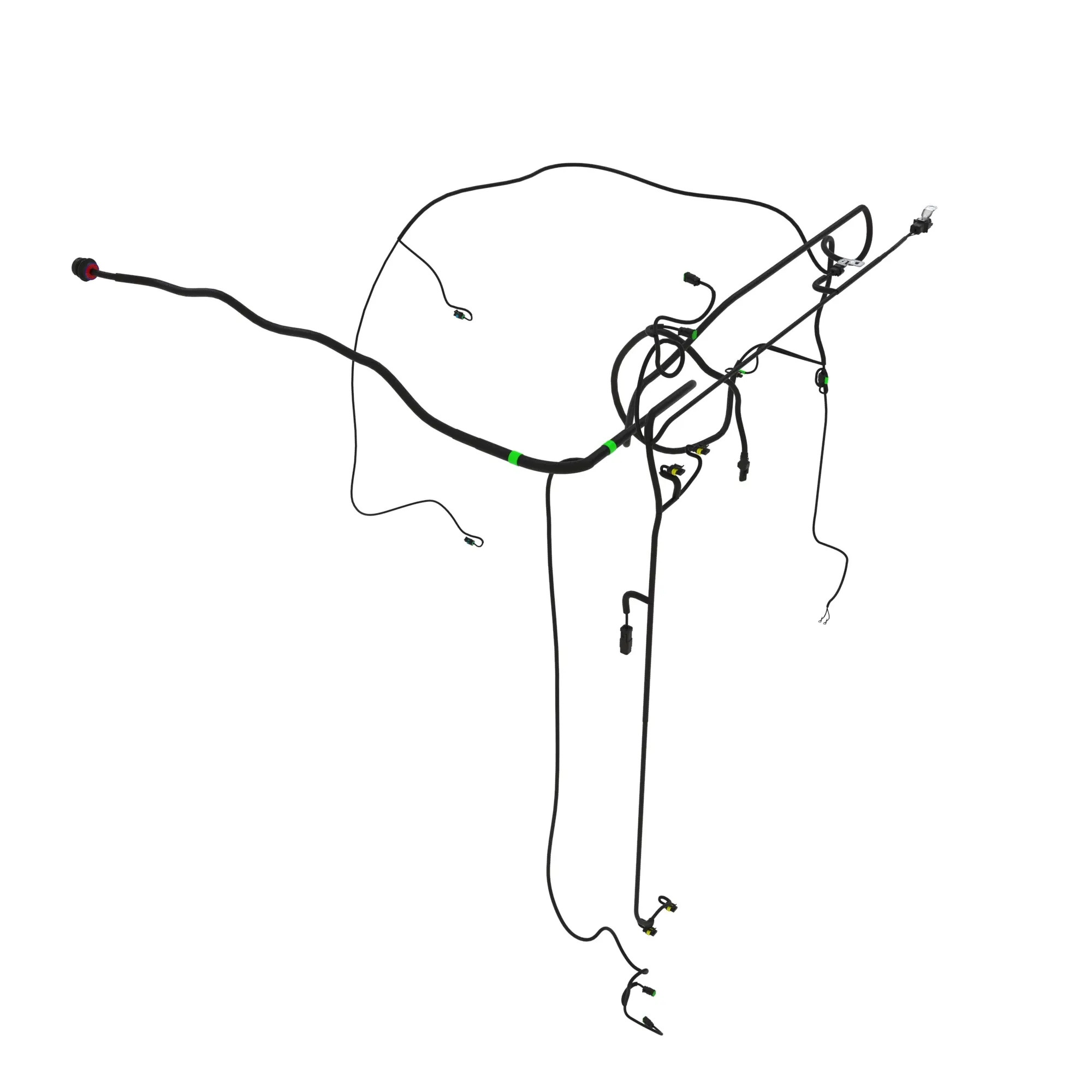 HARNESS, REAR FRAME