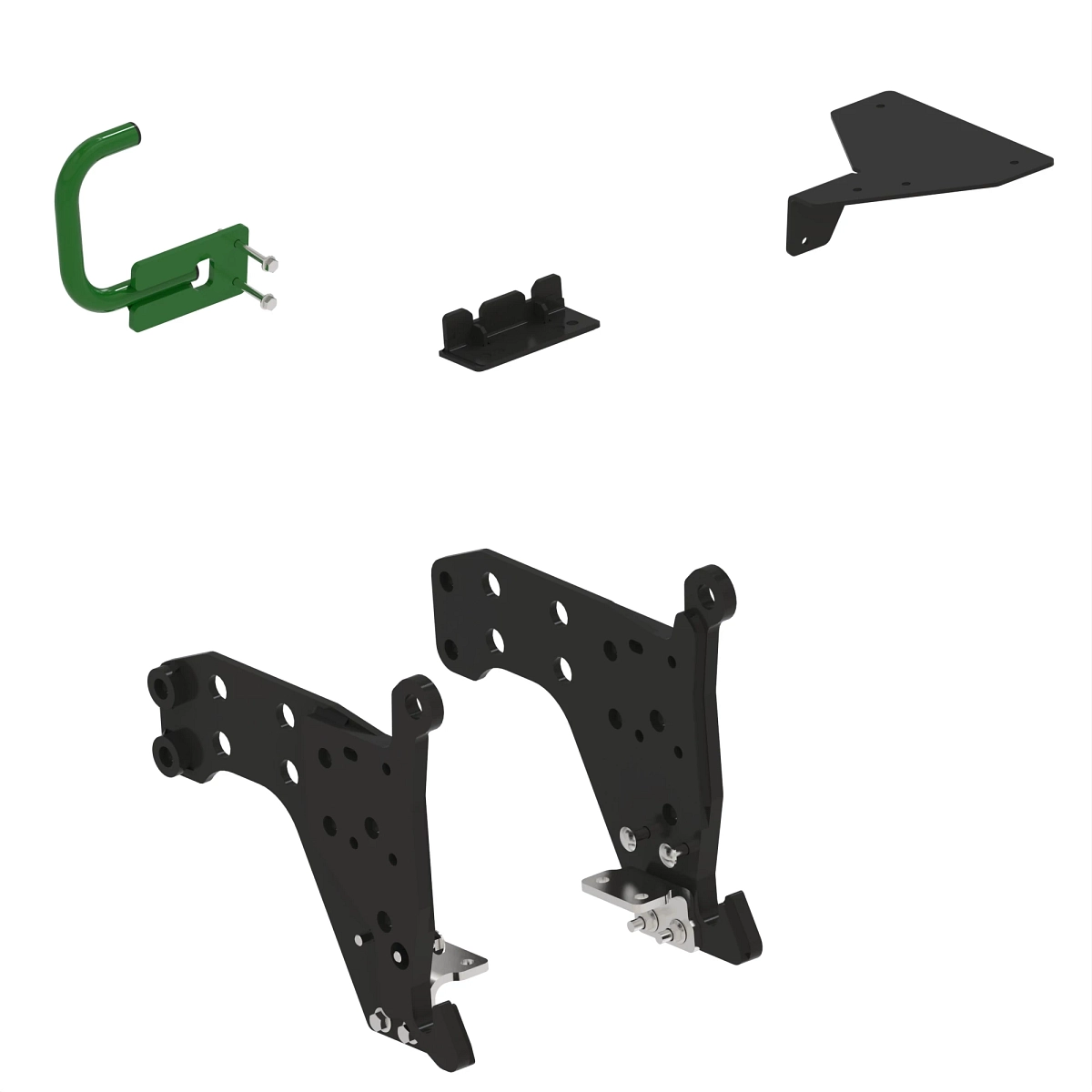 Bracket Kit, 260B Backhoe Subframe