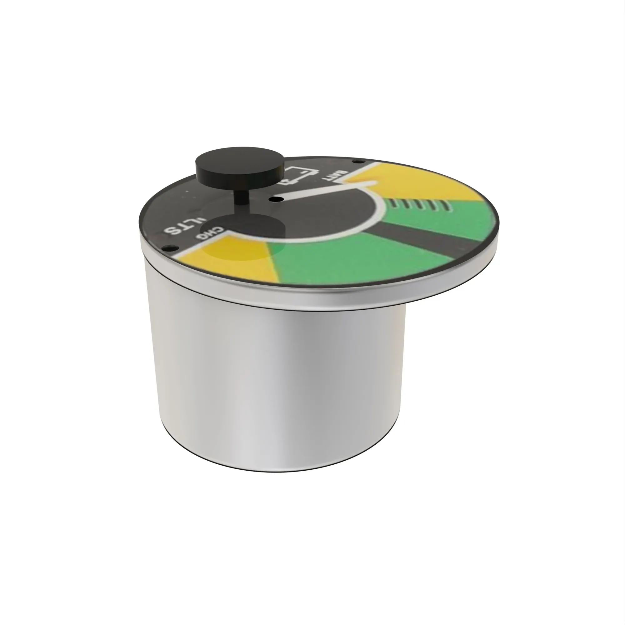 John Deere Round Case Voltmeter Gage - RE11049