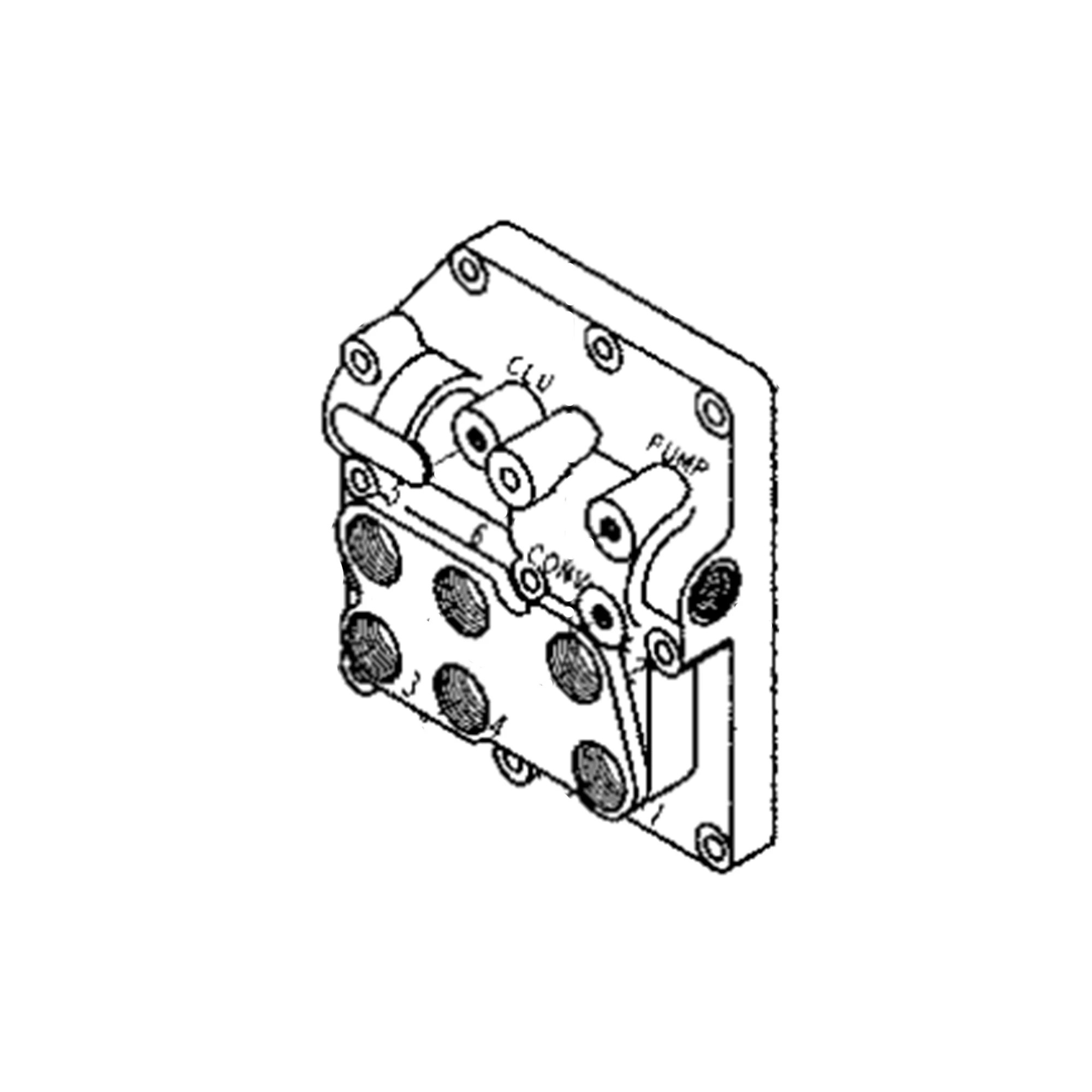 John Deere Housing, Valve Body and Ball Kit - YZ4102788
