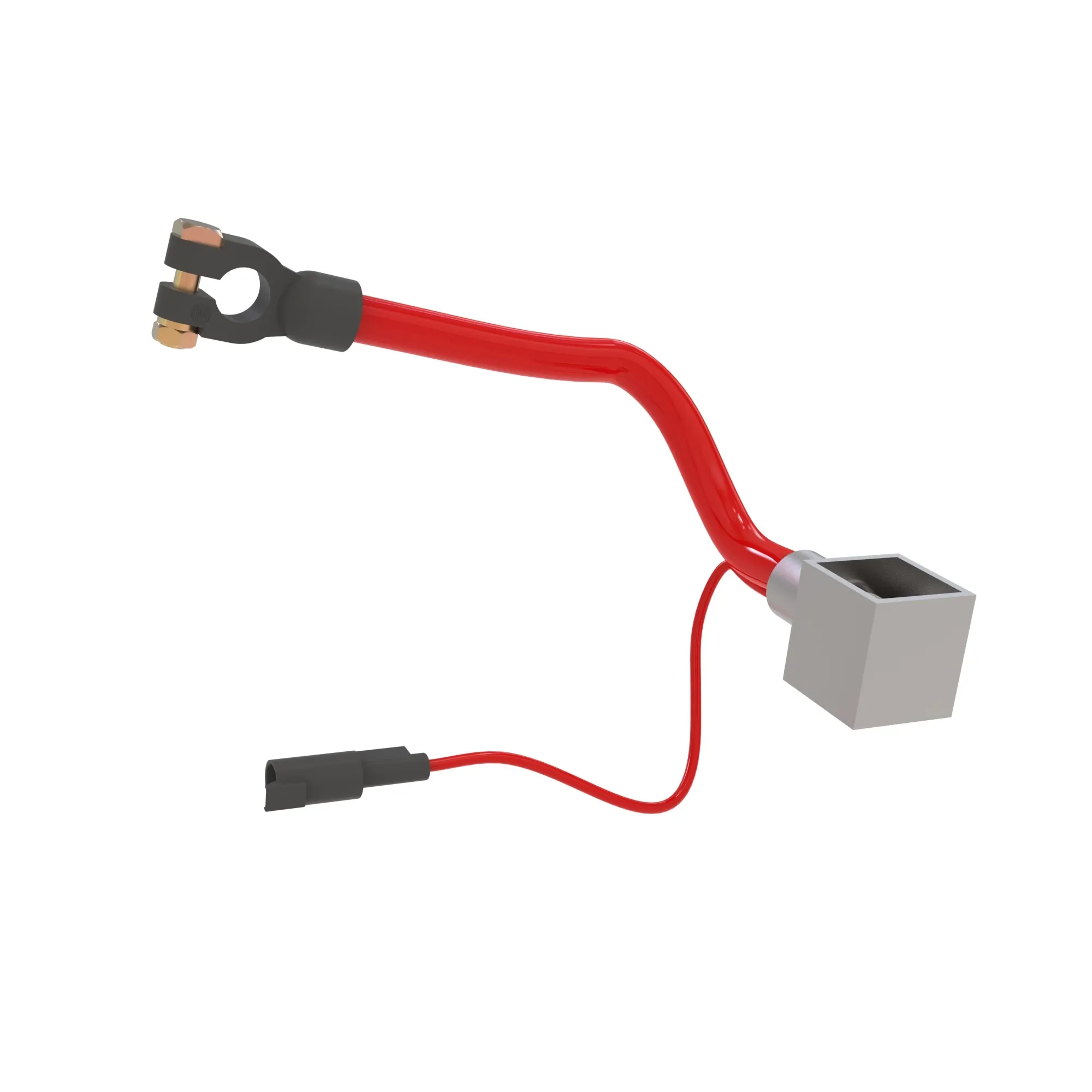 John Deere Positive Battery Cable, Length 300 mm - AT424413