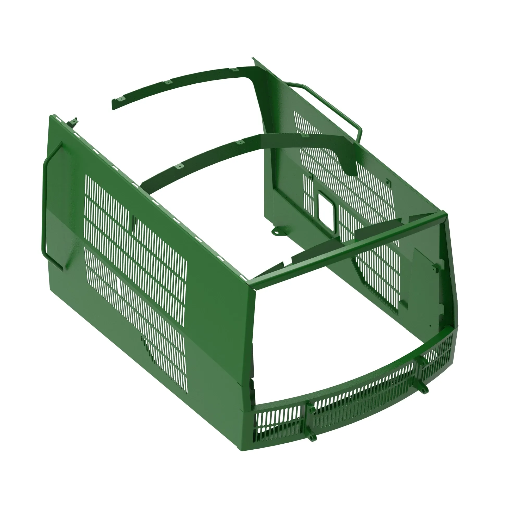 John Deere Engine Hood without Cover Plate - F631890