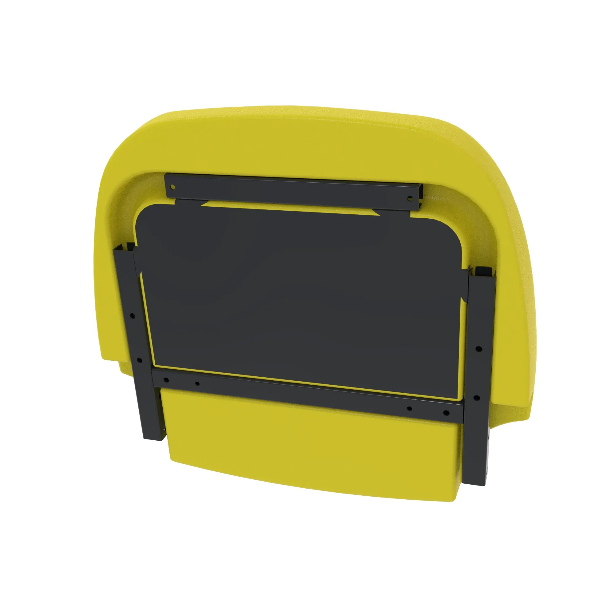 SEAT BACK, COVERED CUSHION W/ FRAME