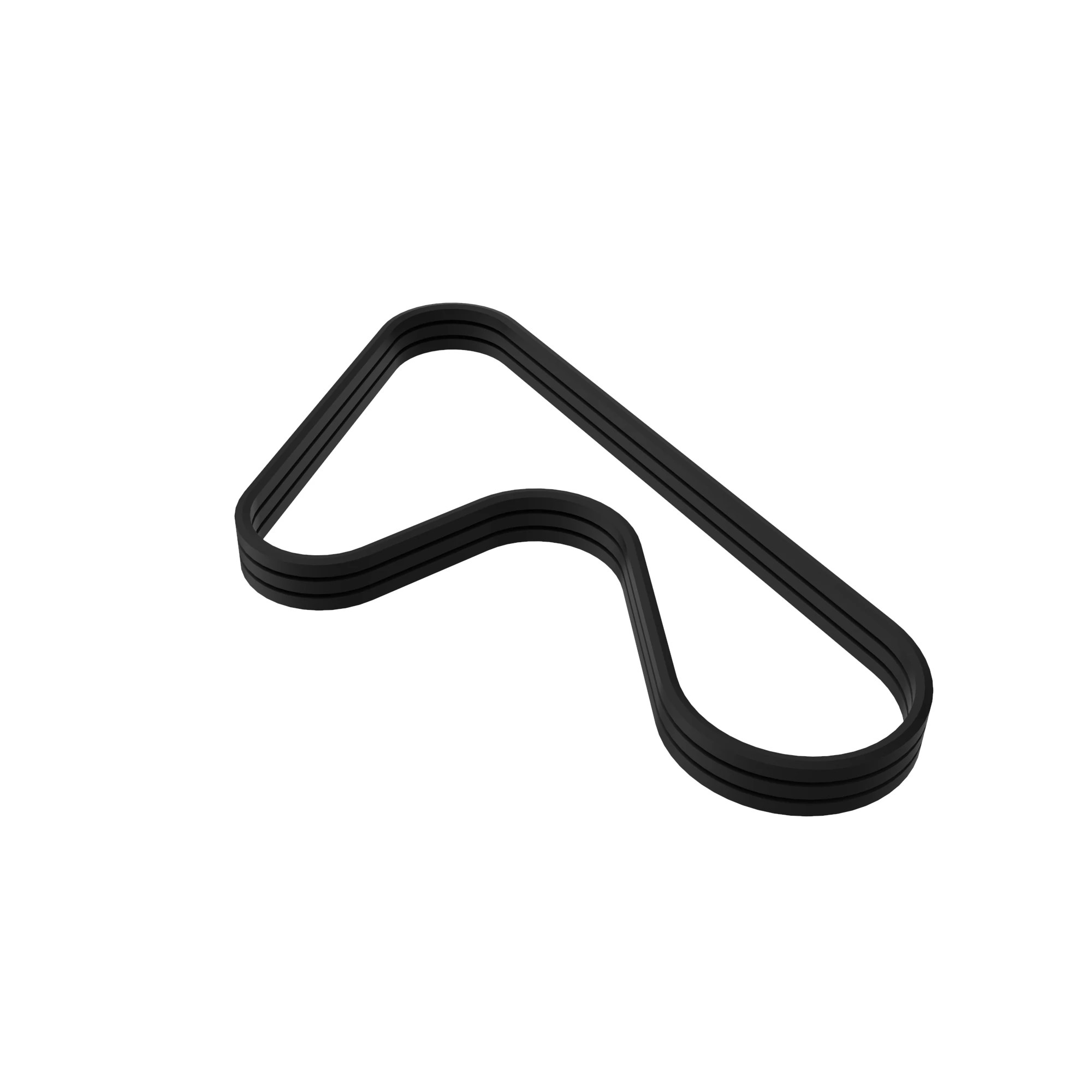 John Deere Kernel Processor Belt Set, Effective Length 1962 mm (77.2 inch) - AZ39677