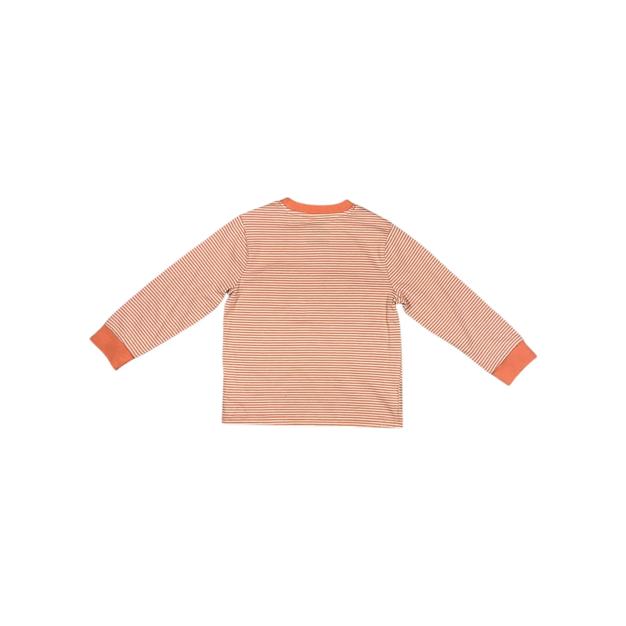 Toddler Striped Excavator Long Sleeve T-Shirt