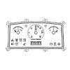John Deere Instrument Cluster - SJ22550