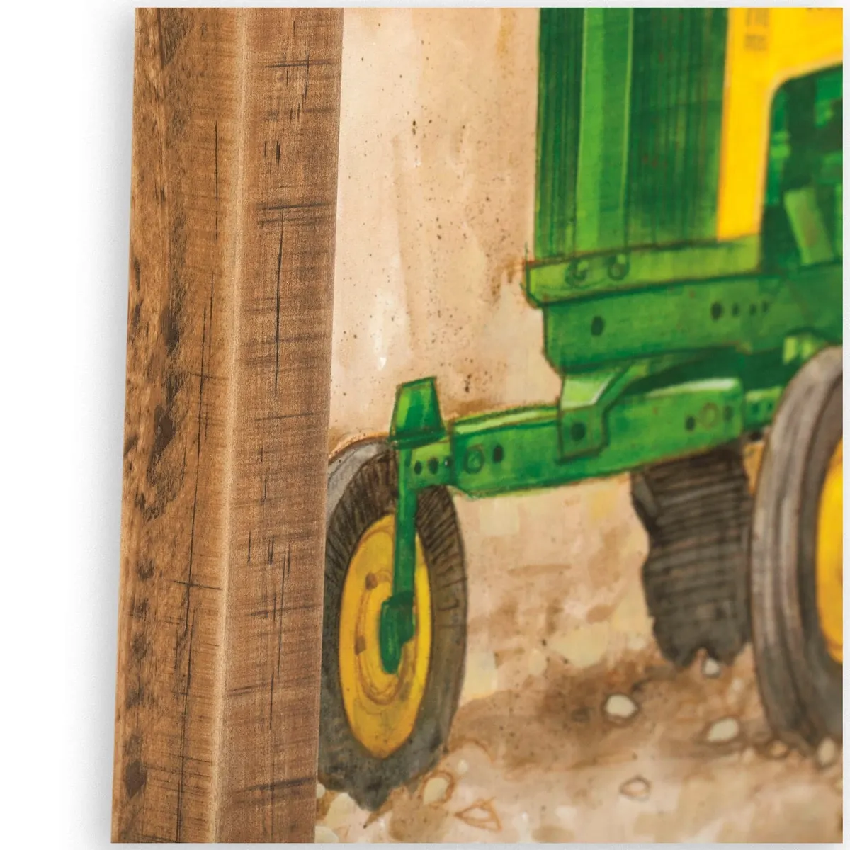 Dog Art Wood Framed Décor