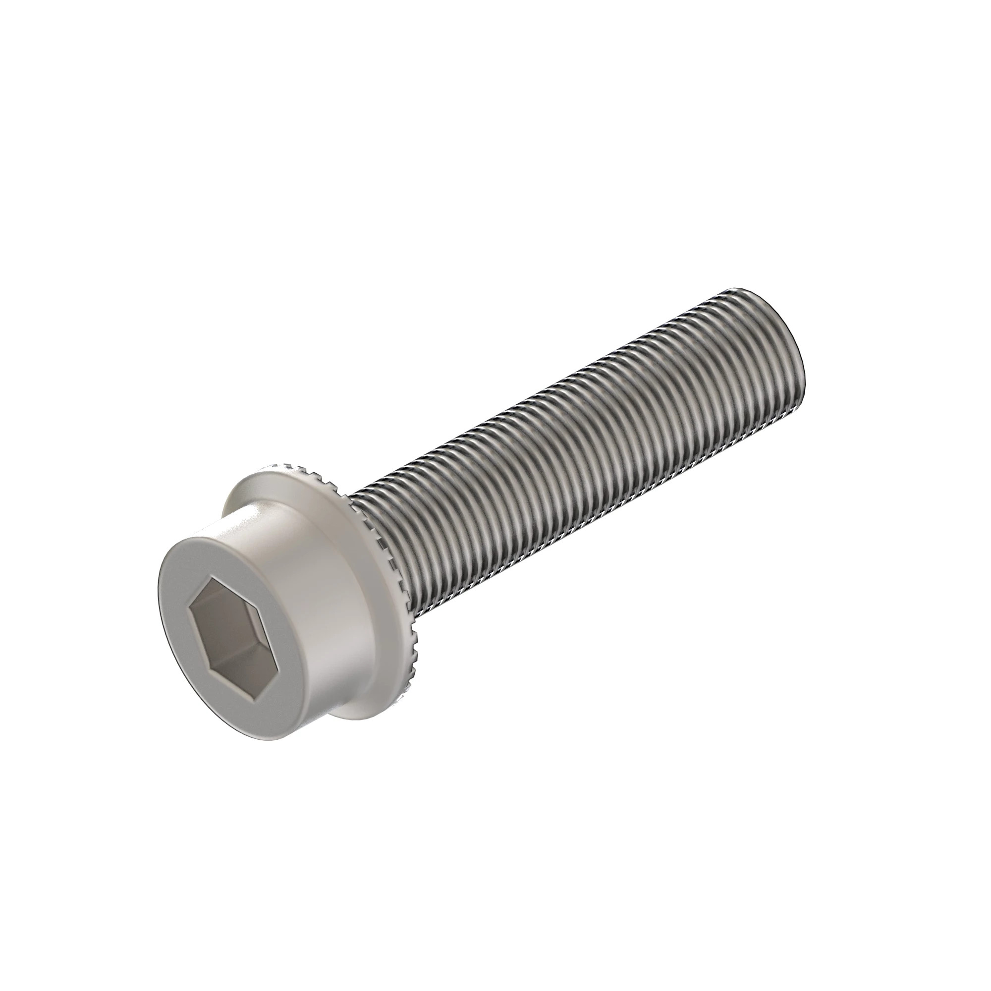 SCREW, FLANGED, METRIC, SERRATED