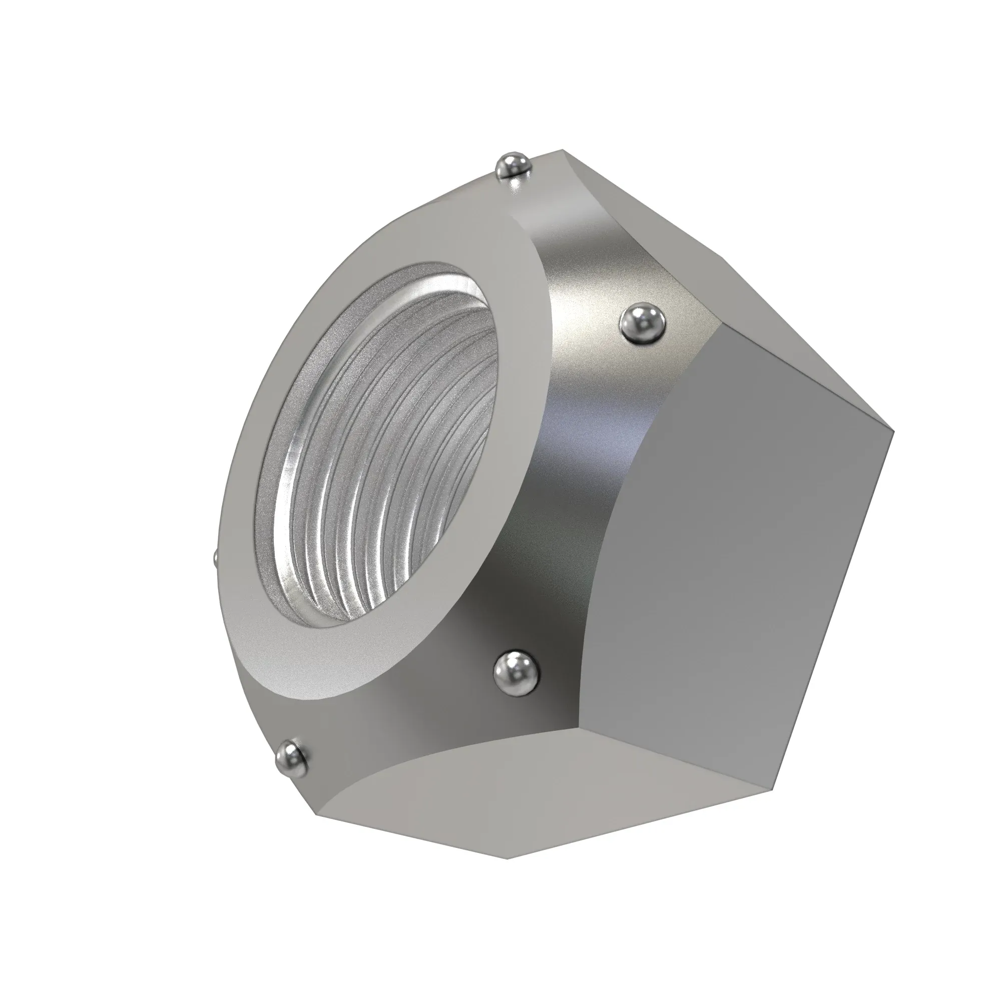 John Deere Hexagonal Lock Nut, 1/2" - UC29924