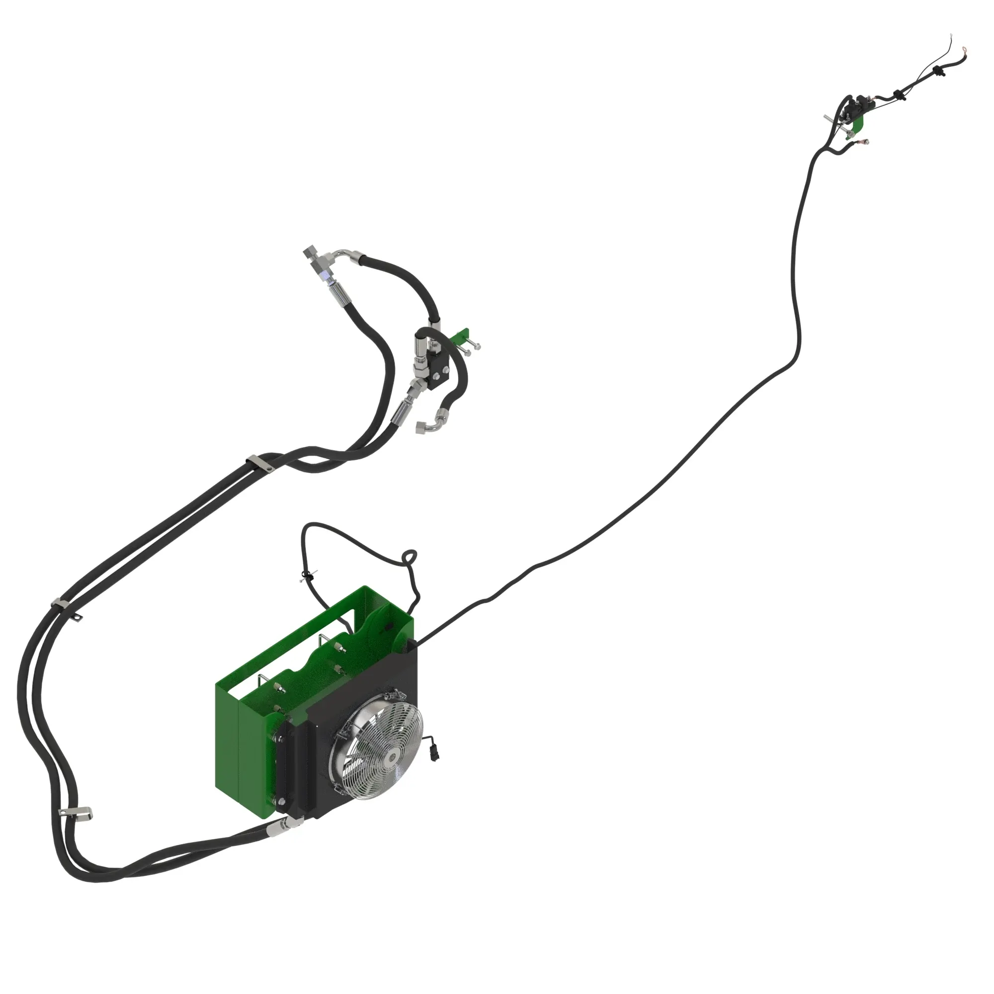 John Deere Hydraulic Oil Cooler - AKK40582