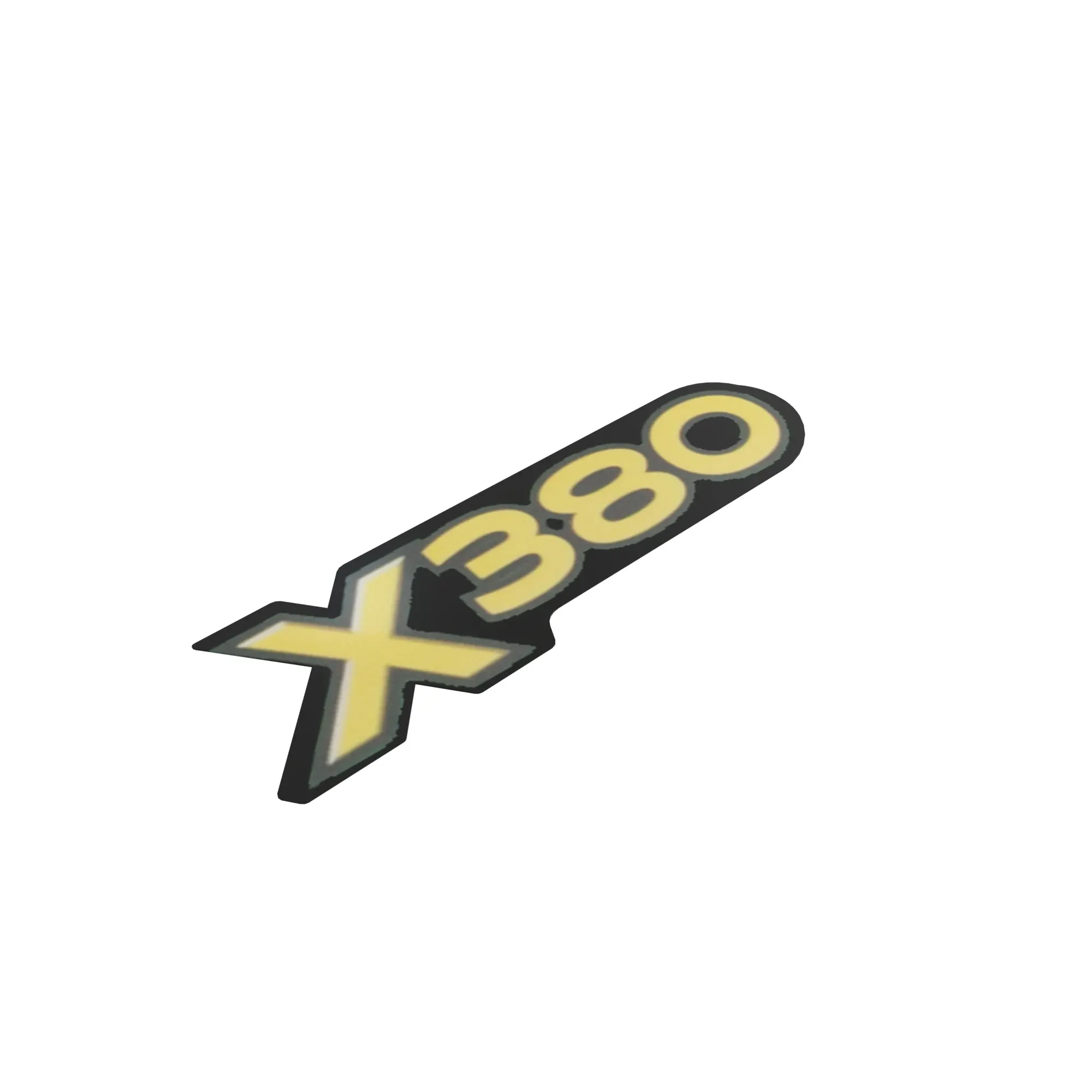 John Deere X380 Model Label - M173520