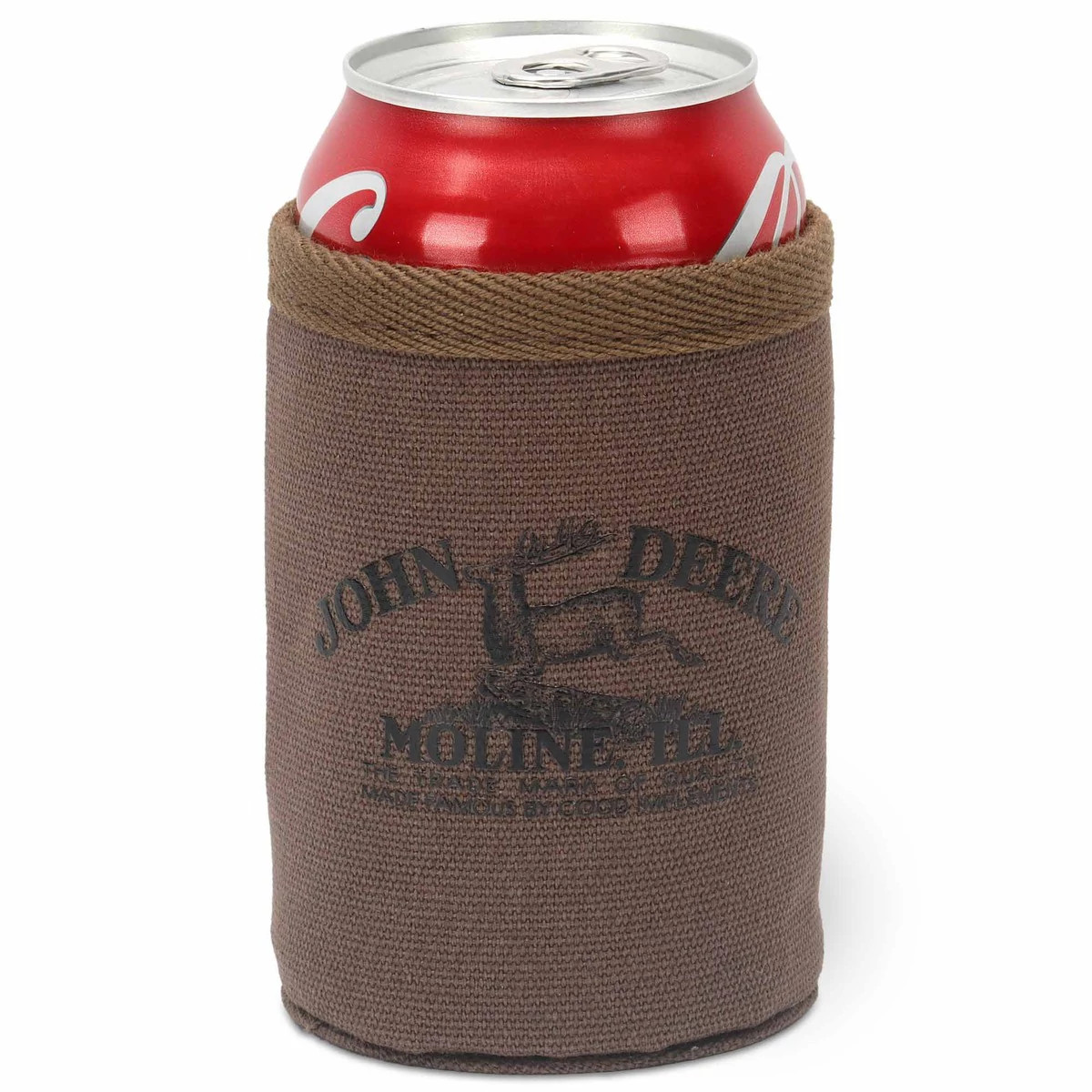 Vintage Logo Canvas Can Cooler