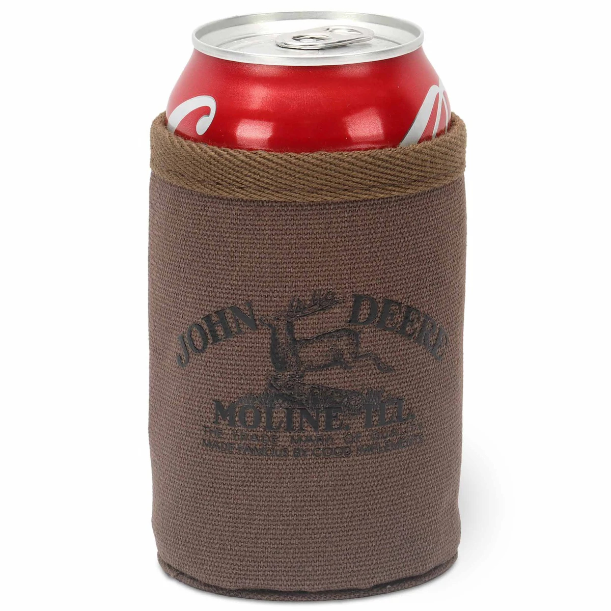 Vintage Logo Canvas Can Cooler