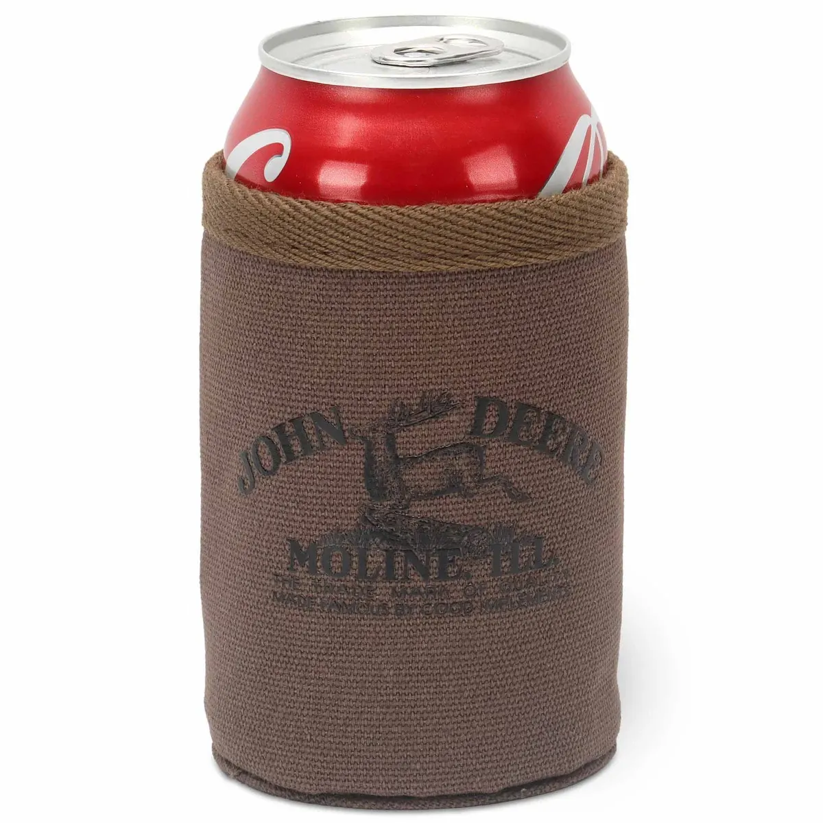 Vintage Logo Canvas Can Cooler