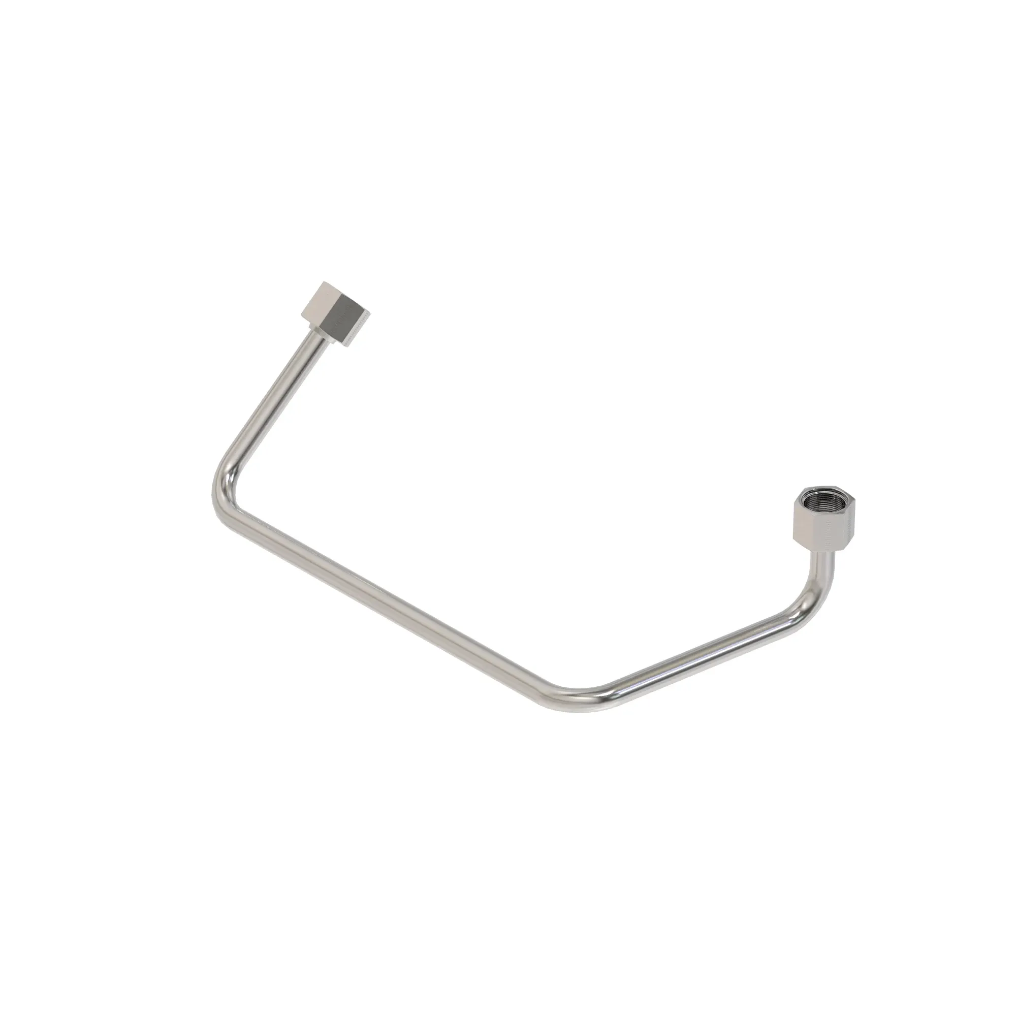 John Deere Main Control Valve Charge Oil Line - AT431394