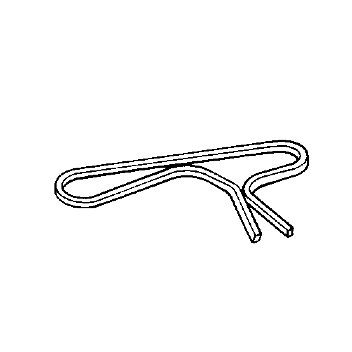 John Deere Mower Deck Drive V-Belt, Effective Length 3331 mm (131 inch) - M95087