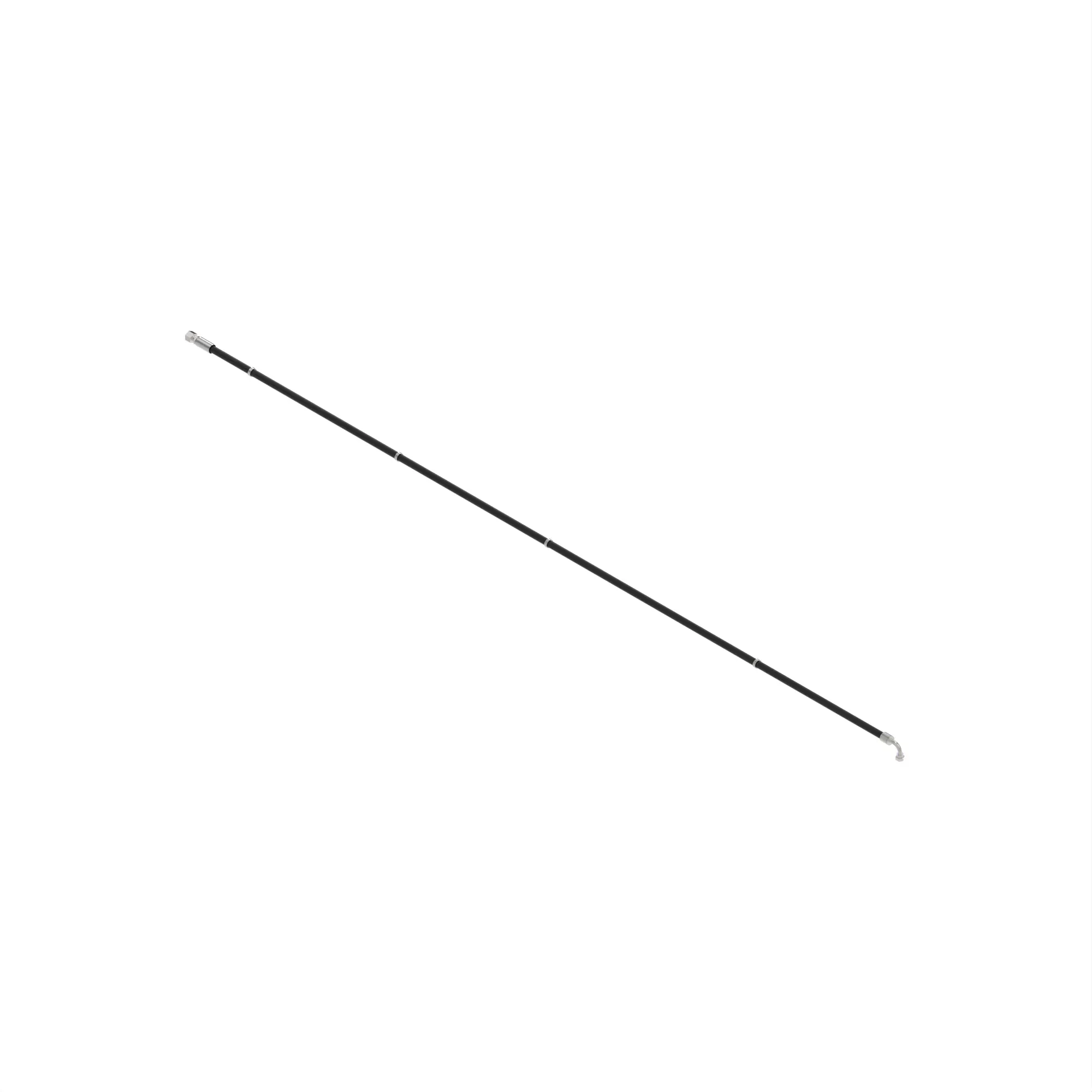 John Deere Front Wheel Motor Case Drain RH Hydraulic Hose - AKK34348