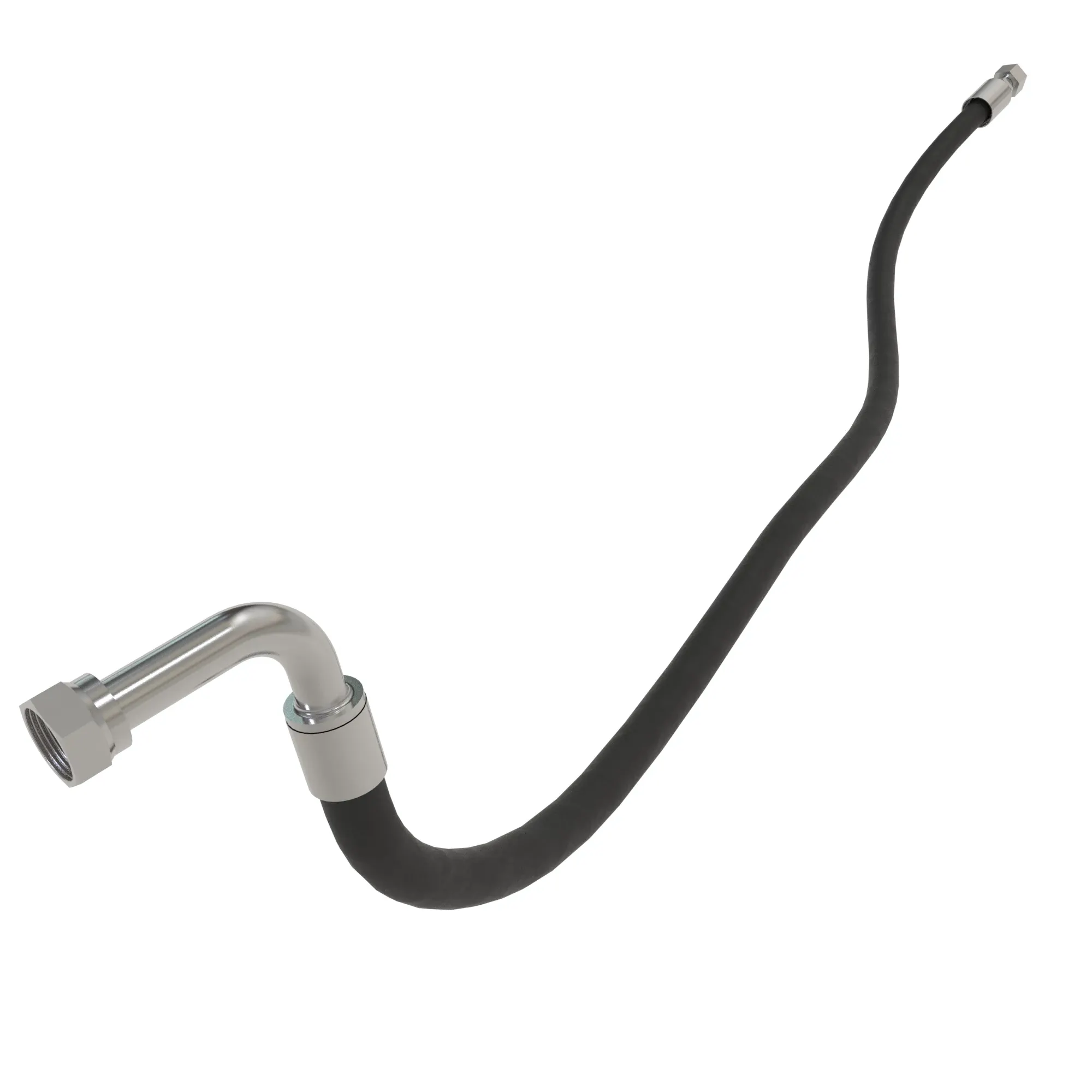 John Deere Swing Drive Hydraulic Hose - AT551181
