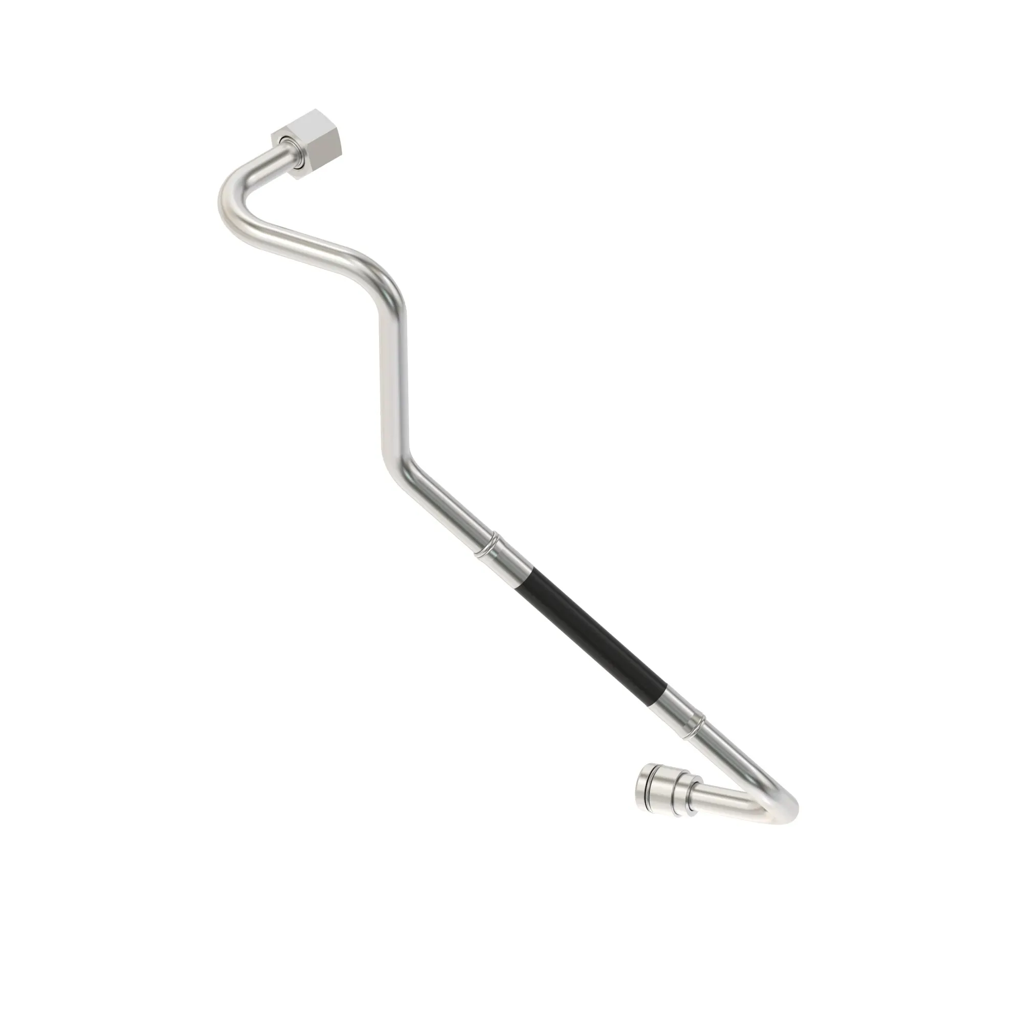 John Deere Turbocharger Feed Oil Line - DZ114378