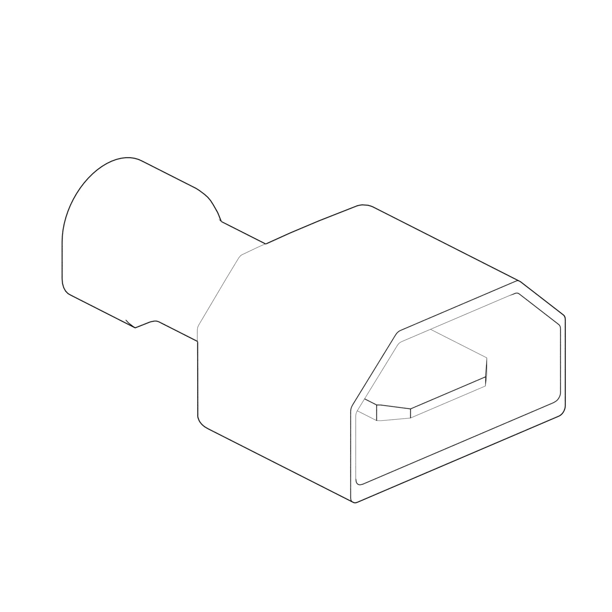 John Deere Electrical Connector Terminal - 57M17395