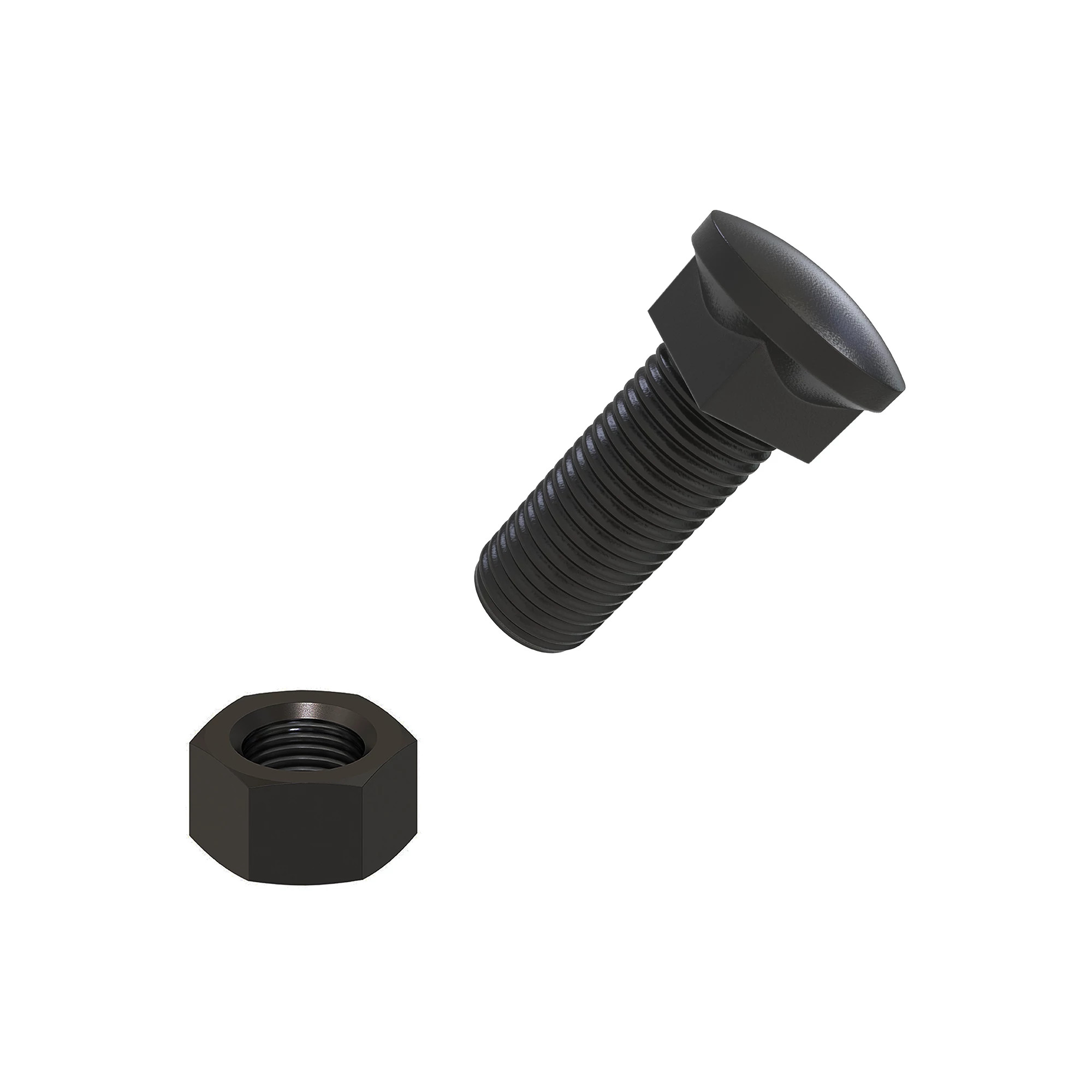 PLOW BOLT W/NUT