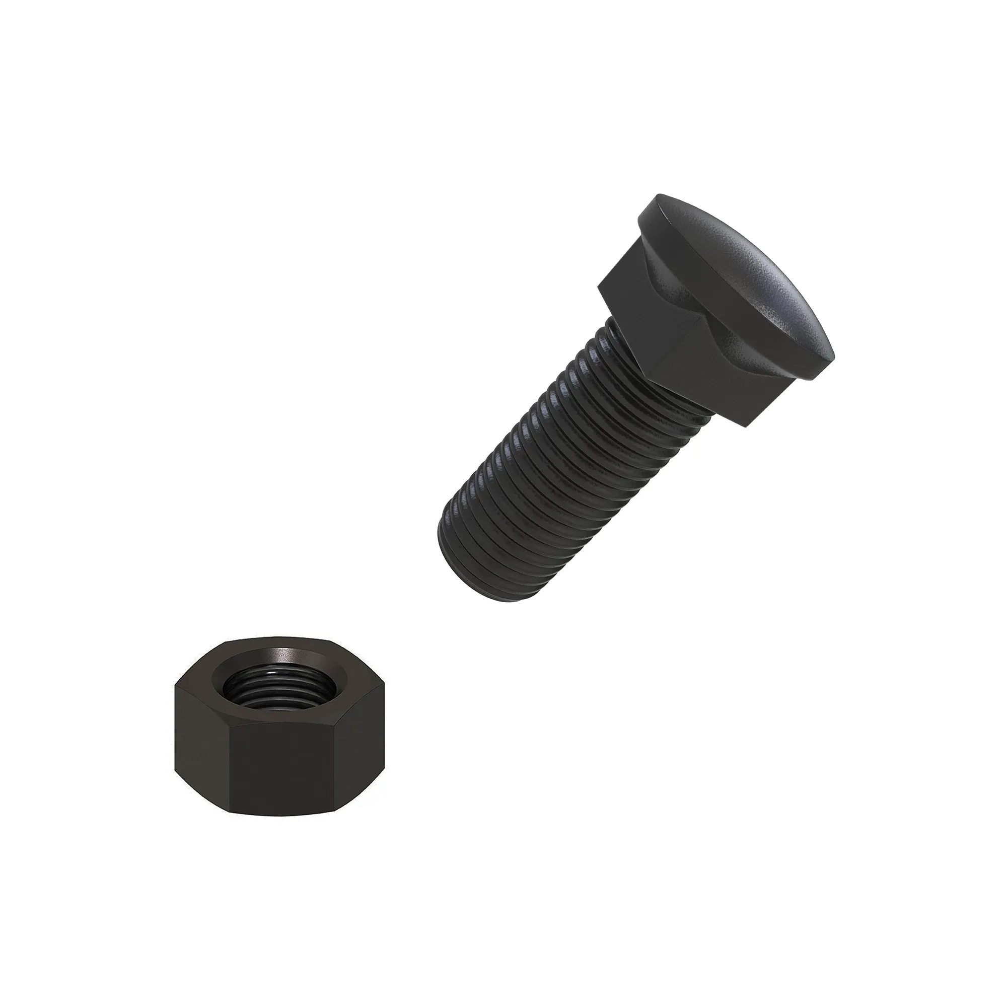 John Deere Plow Bolt and Nut, 3/4" X 2-1/4" - PB750225