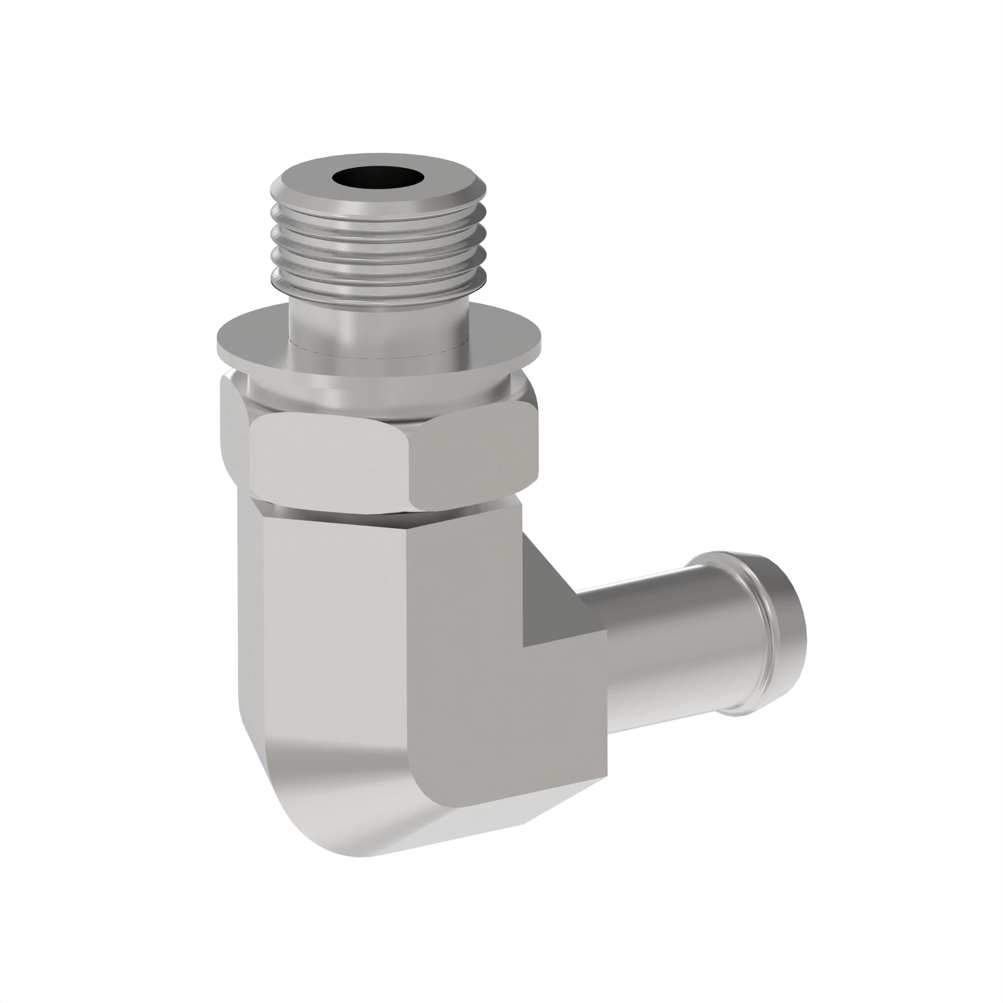 ELBOW FITTING, M14 ADJ STUD W/ O-RI