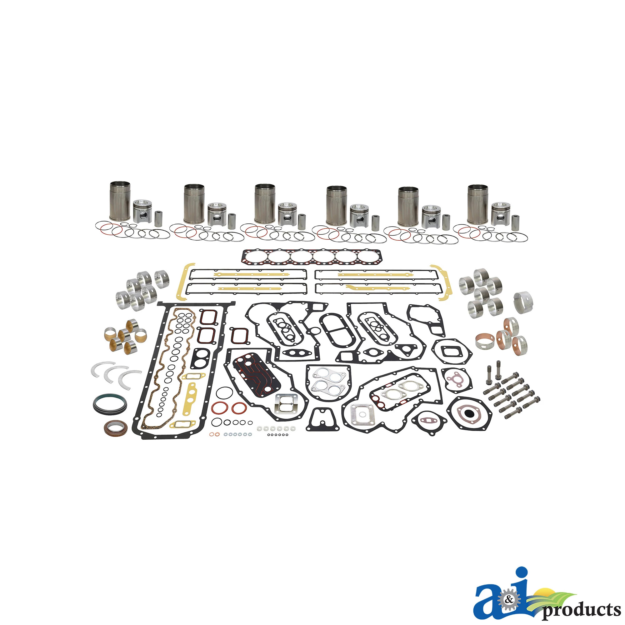 A&I Products Piston-Liner Kit - A-RE64212