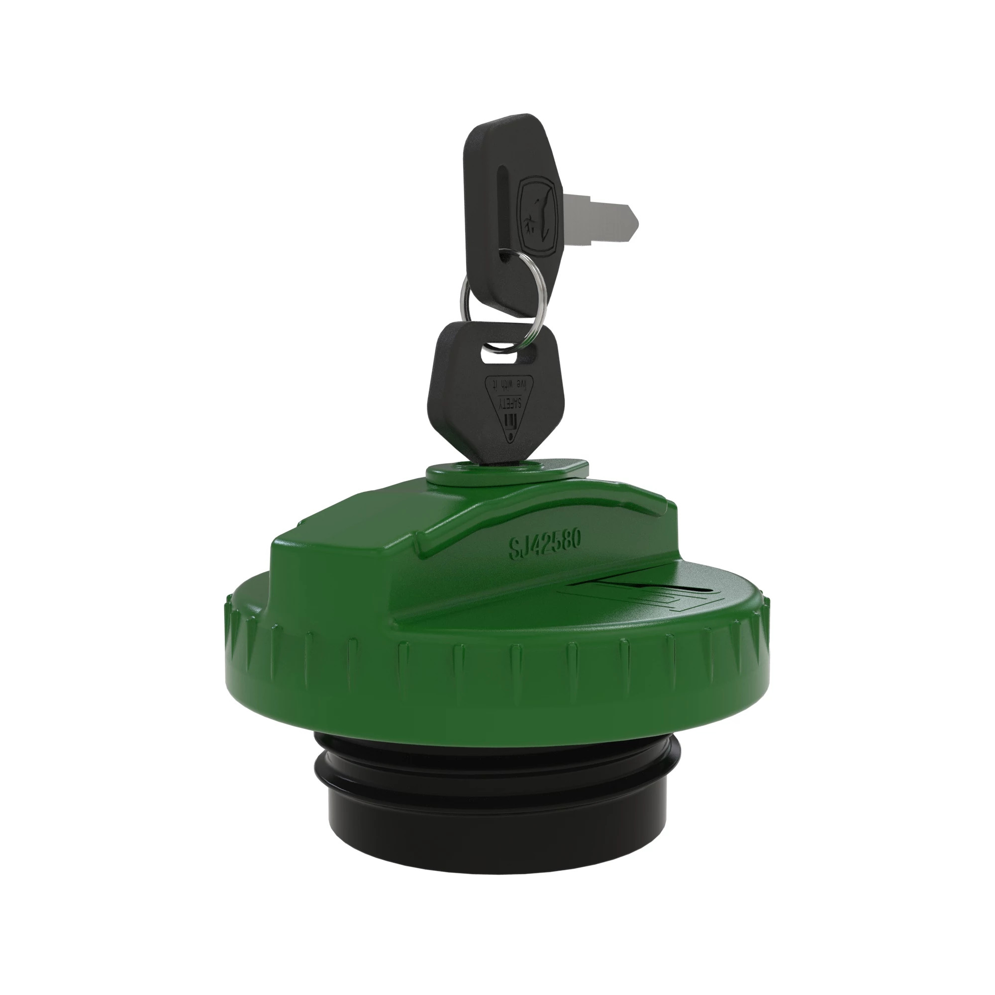 FUEL TANK, LOCKABLE GREEN