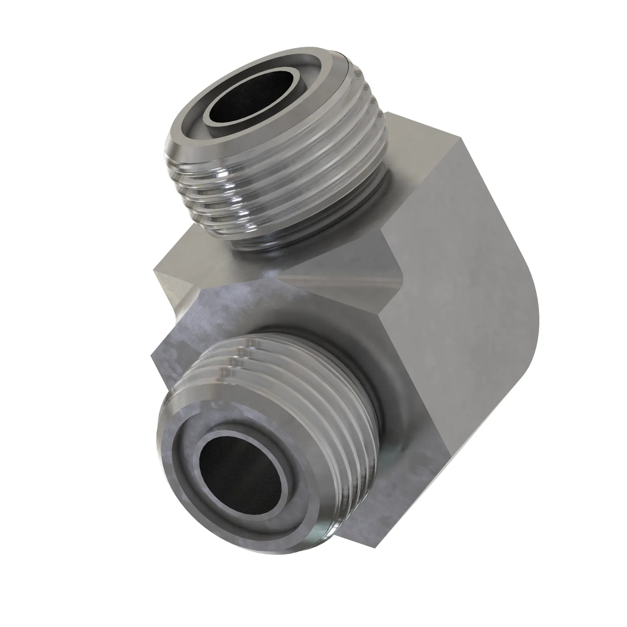 90 DEG UNION ELBOW (E), ORFS