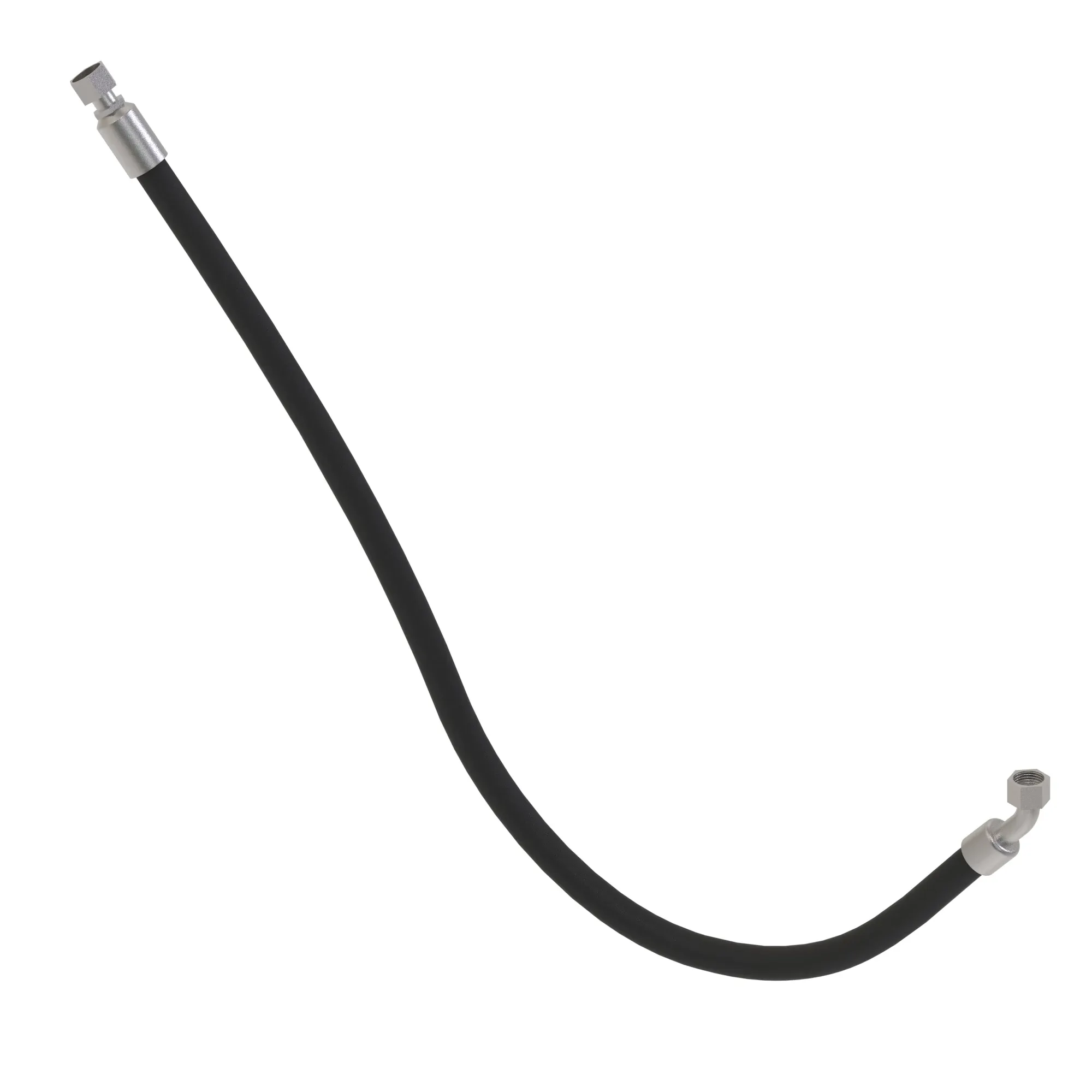 John Deere Main Control Valve Hydraulic Hose - AT436288