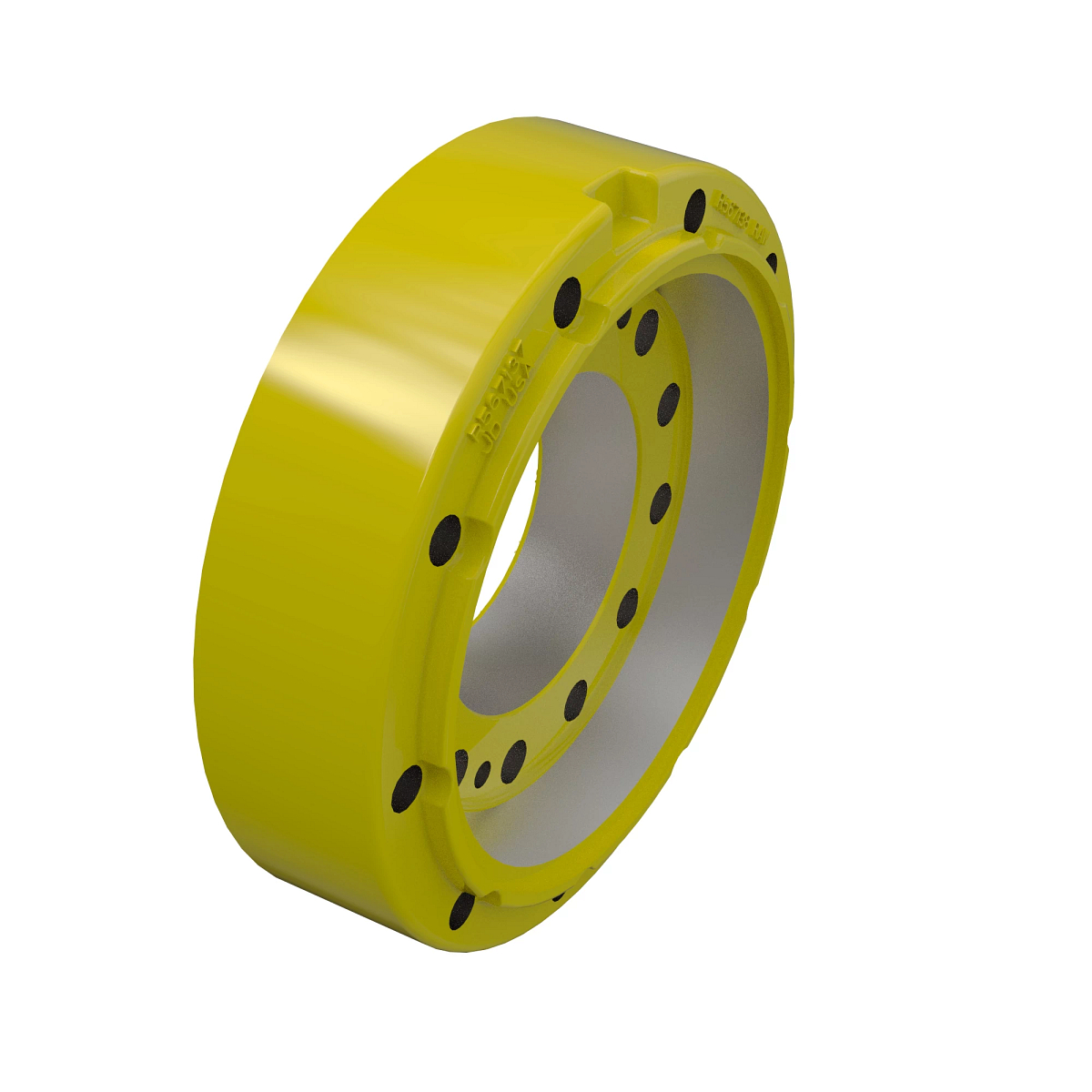 HUB, DUAL WHEEL, DOUBLE TAPER, WITH